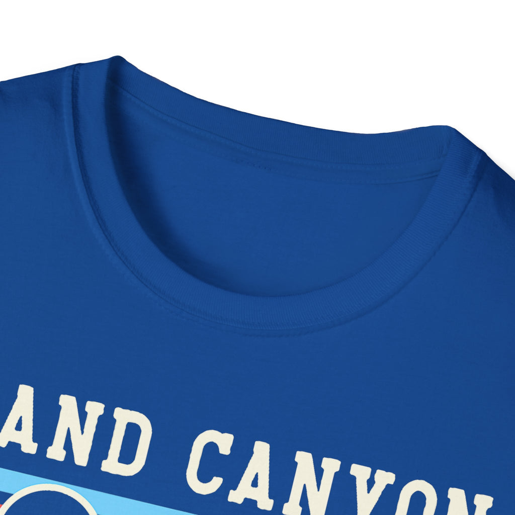 Grand Canyon Retro Sunset T-Shirt | Printed Front and Back National Park Landscape