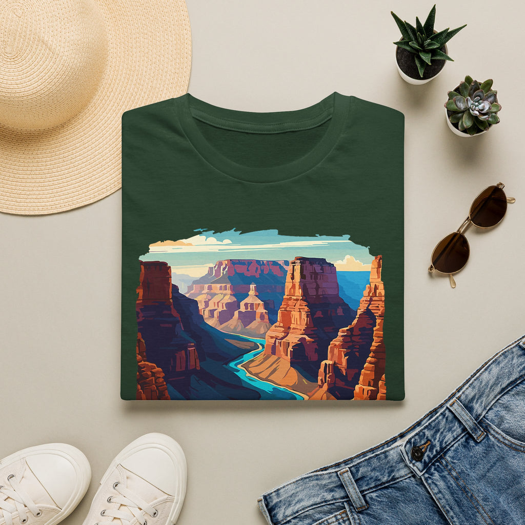 Grand Canyon National Park T-Shirt | Scenic Canyon Landscape