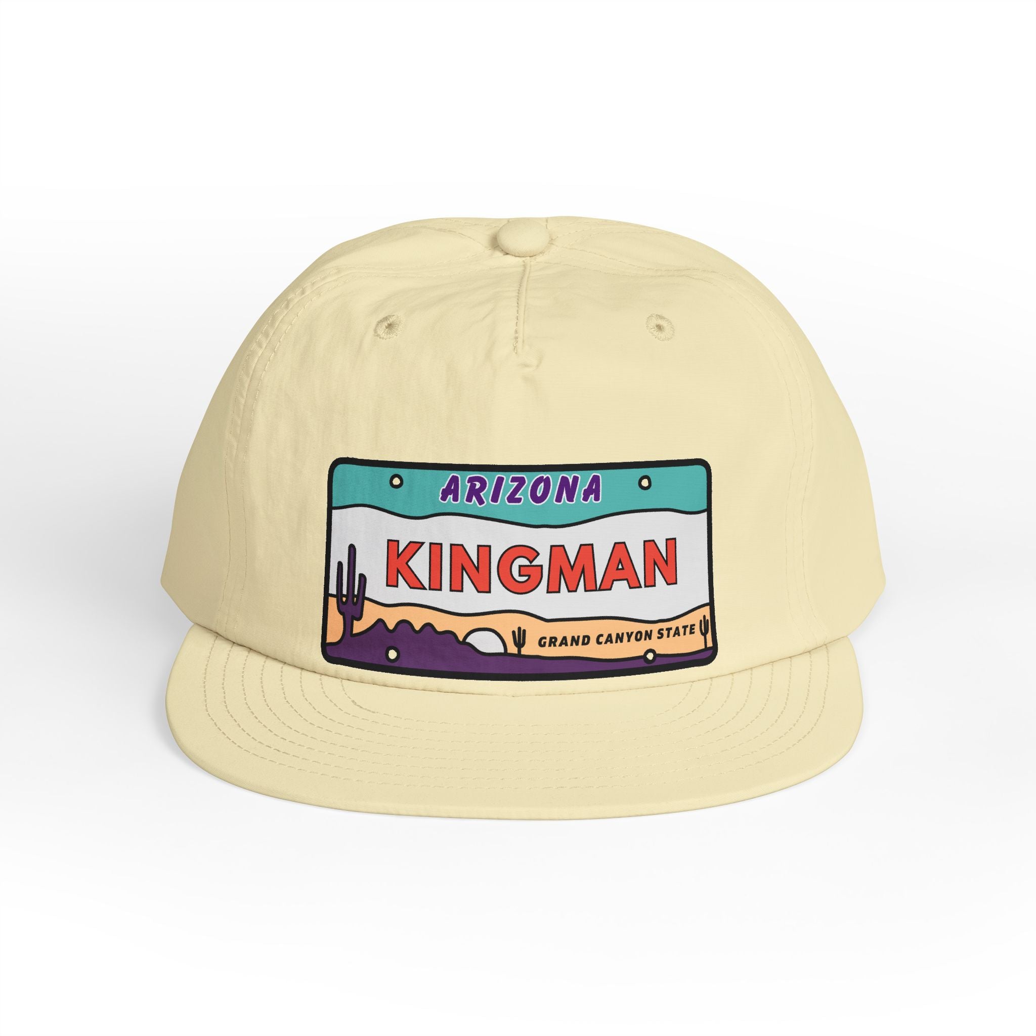 Kingman Arizona License Plate Dessert Cap