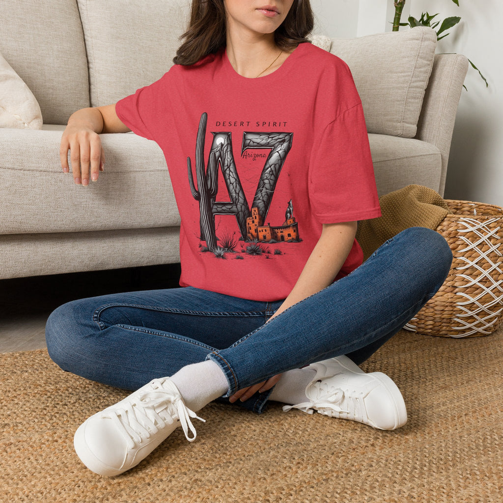 Arizona Desert Spirit T-Shirt | AZ Cactus Southwest Illustration