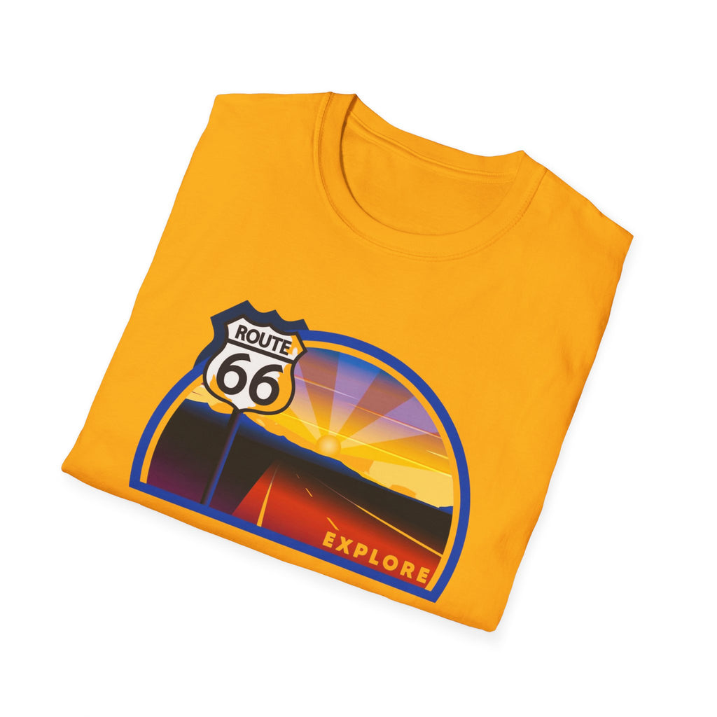 Route 66 City of Kingman Arizona Softstyle T-Shirt, Men Women Unisex Tee, Travel Souvenir Shirt, Vintage Road Trip Graphic Top, Retro