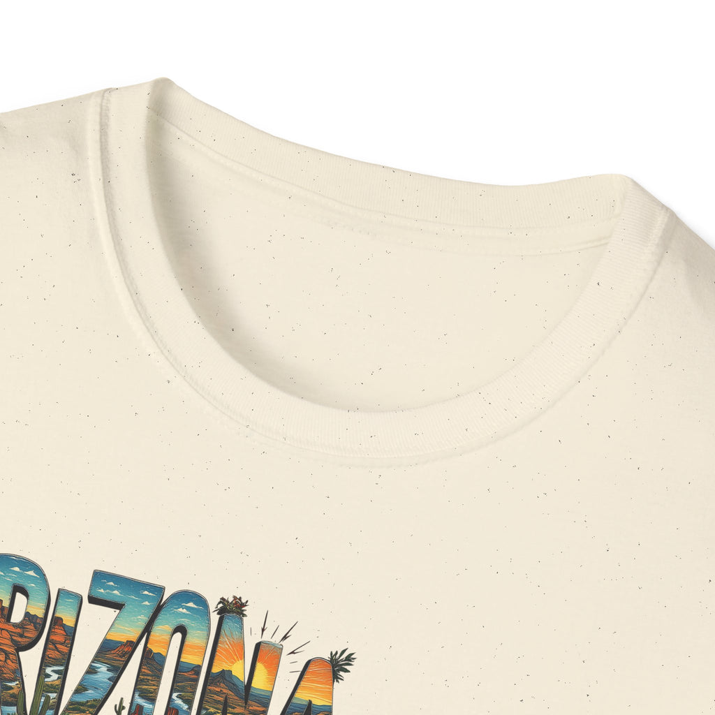 Arizona Route 66 Motorcycle T-Shirt | Biker Road Trip Tee