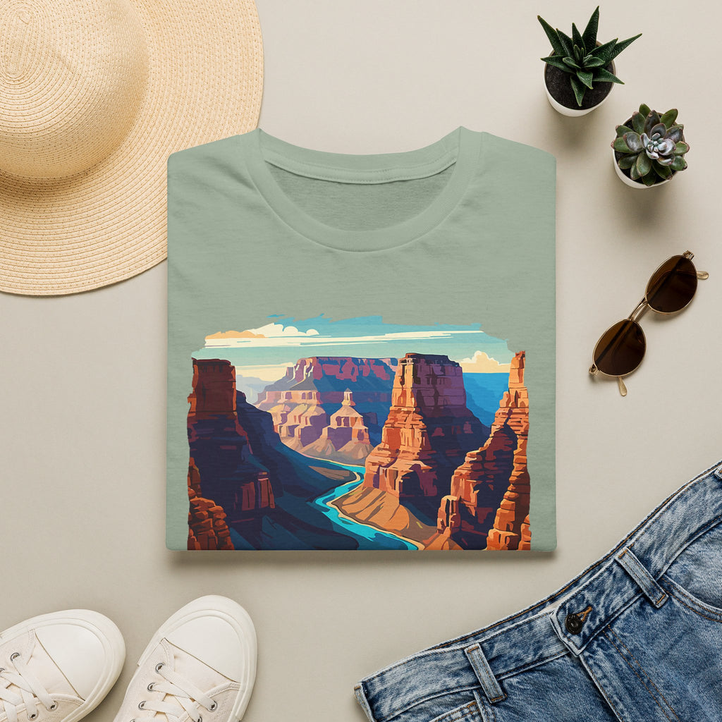 Grand Canyon National Park T-Shirt | Scenic Canyon Landscape