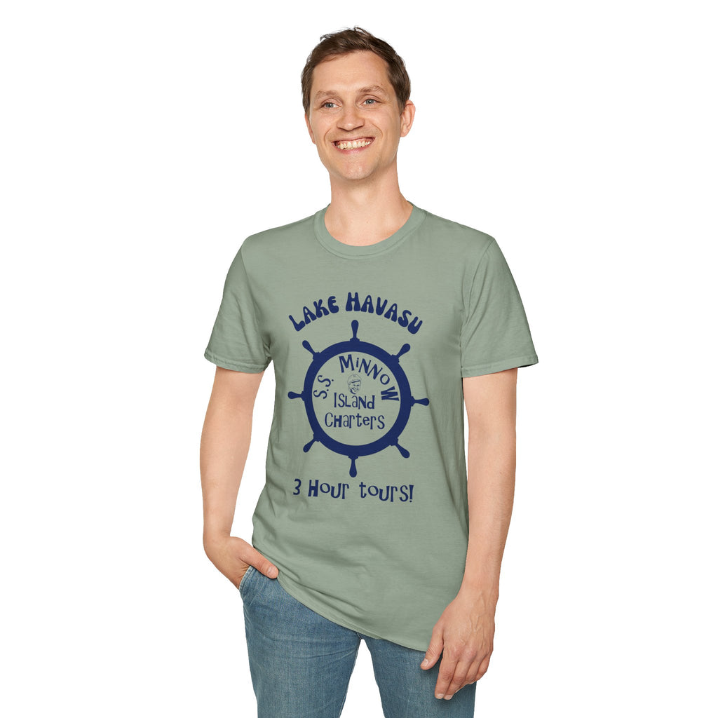 What It Could Happen lol ... Lake Havasu SS Minnow Island Charters T-Shirt | 3 Hour Tours