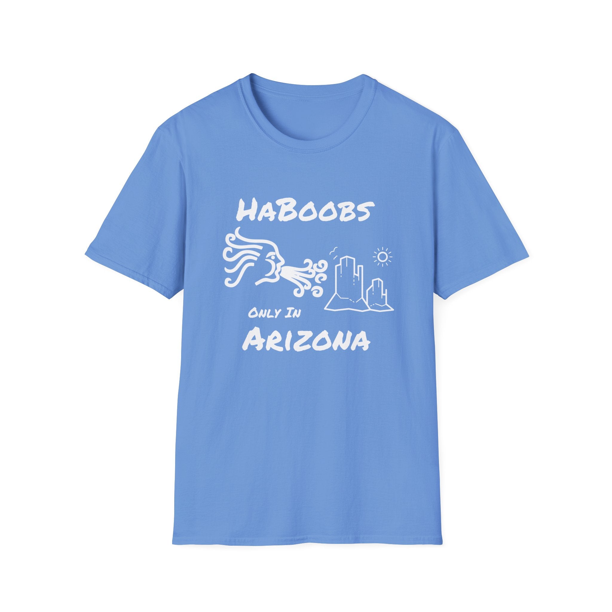 Arizona HaBoobs Softstyle T-Shirt, Casual Tee for Everyday Wear, Perfect Gift for Friends, Fashionable Graphic T-Shirt for Any Occasion