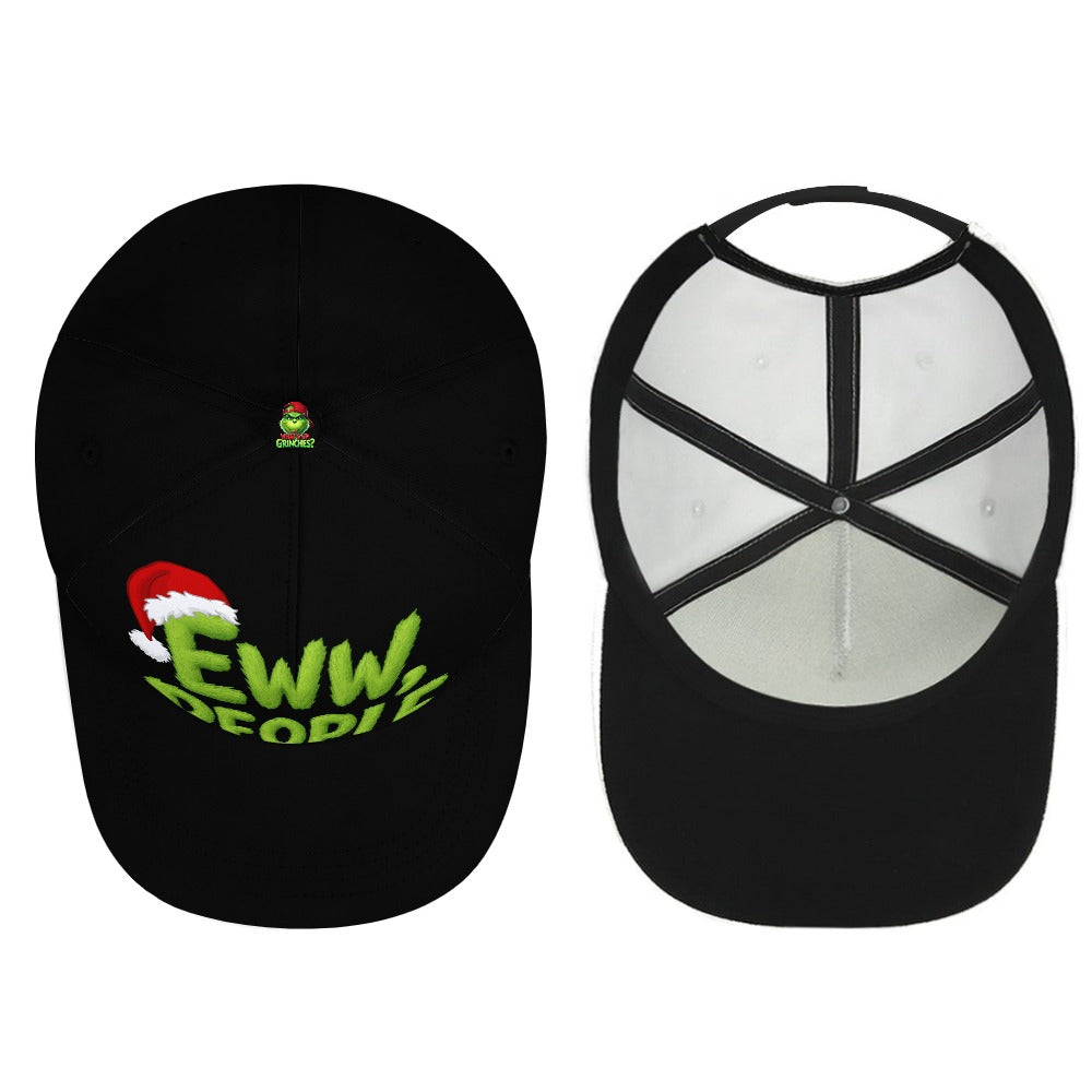 EWW People Grinches Christmas Time Baseball Cap