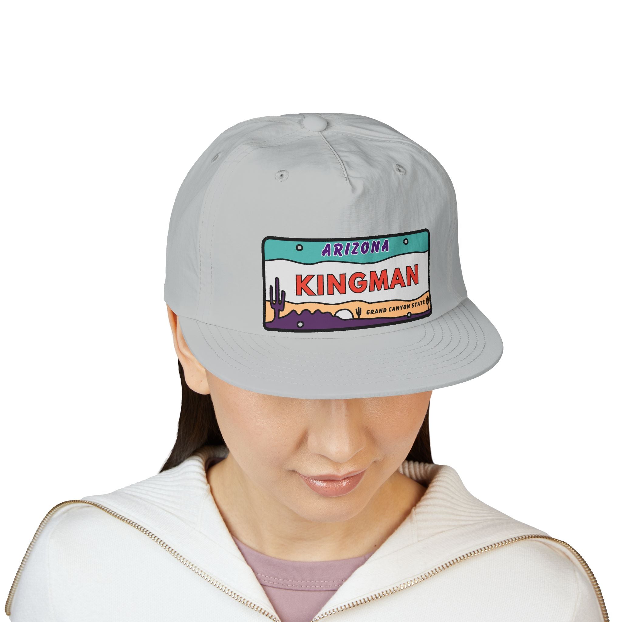Kingman Arizona License Plate Dessert Cap