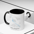 Lake Havasu map Accent Coffee Mug | 11oz 15oz