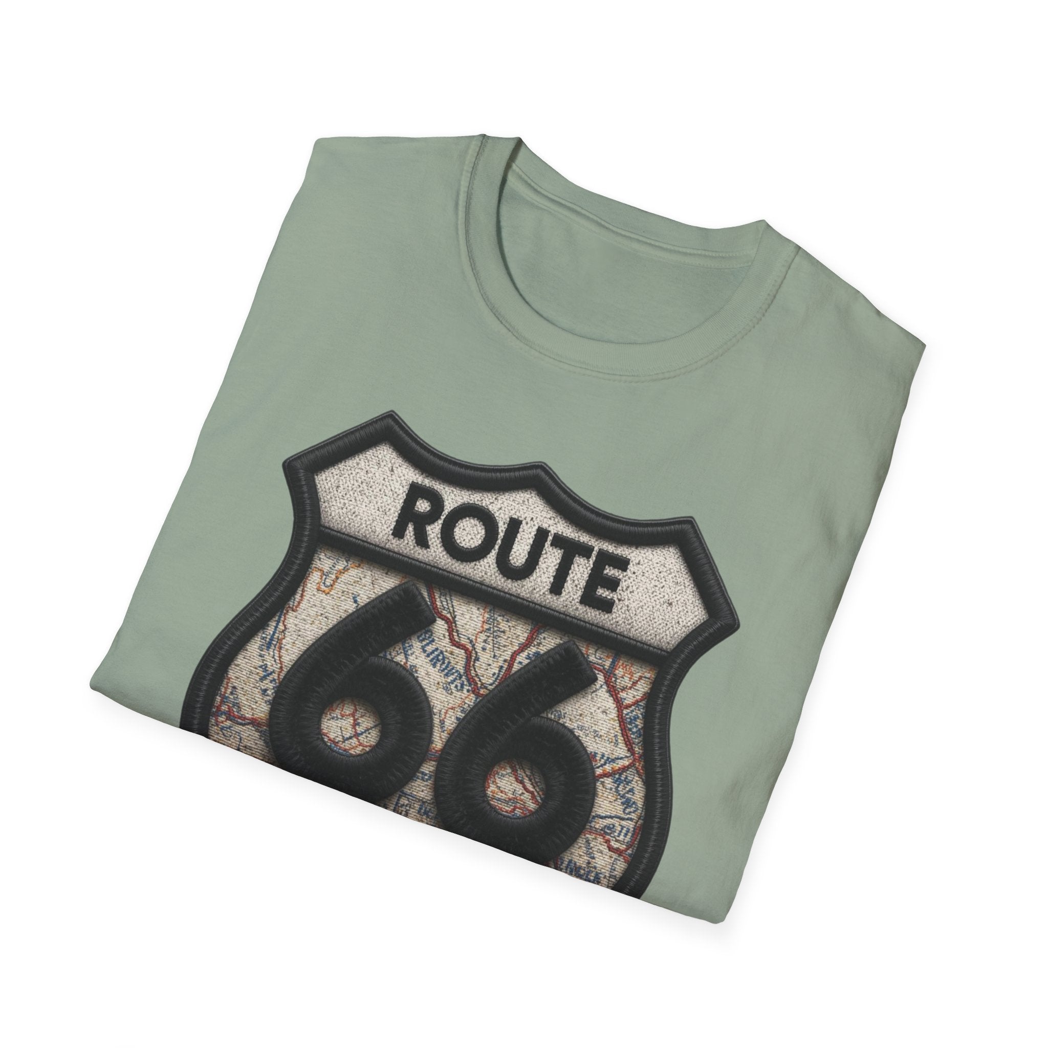 Route 66 Born to Roam T-Shirt | Vintage Highway Shield Tee