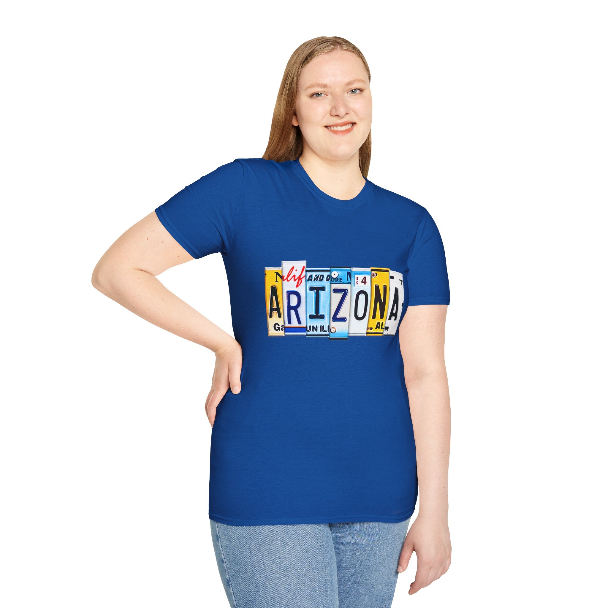 Arizona License Plate Collage T-Shirt | State Graphic Tee