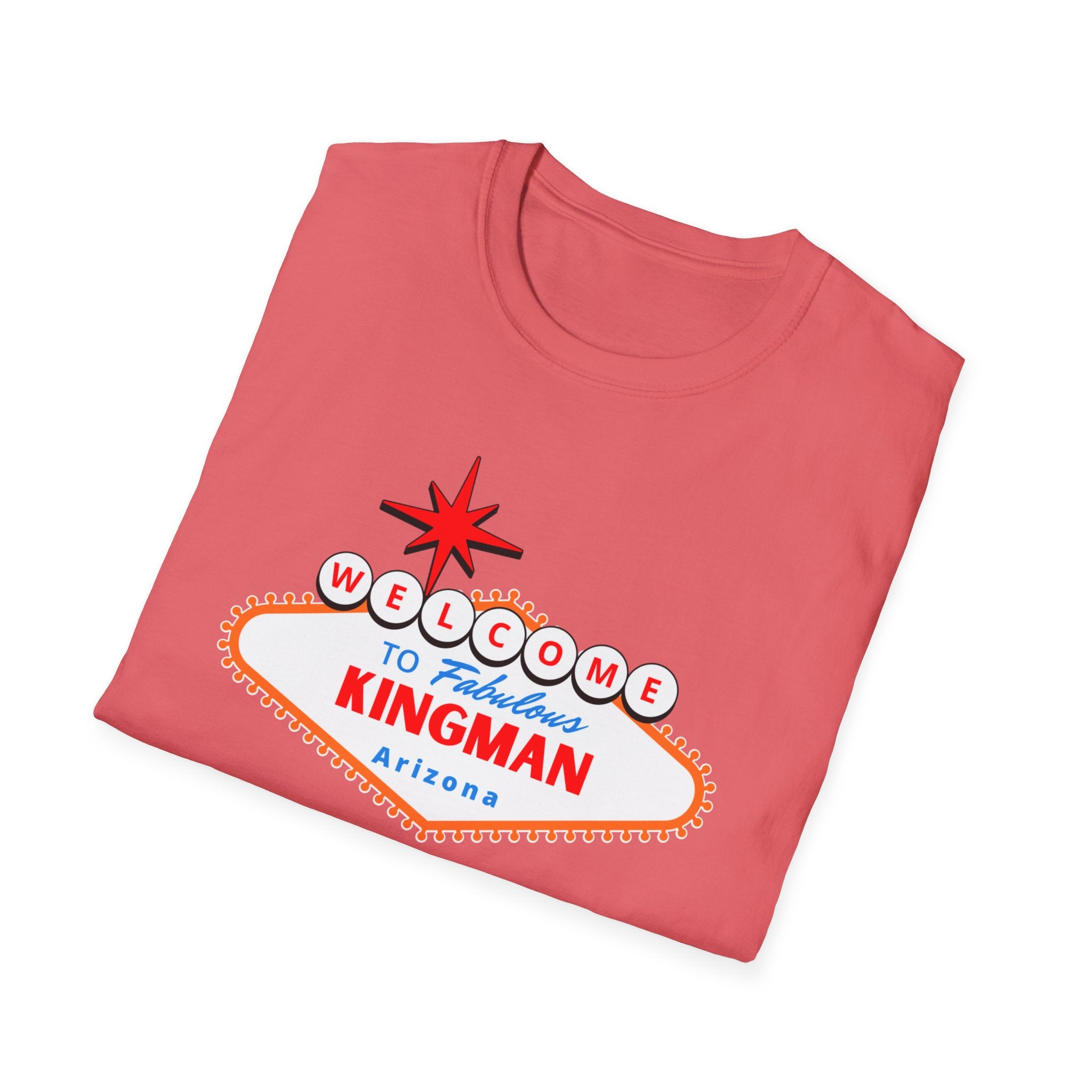 Kingman Arizona Vintage Welcome Sign T-Shirt