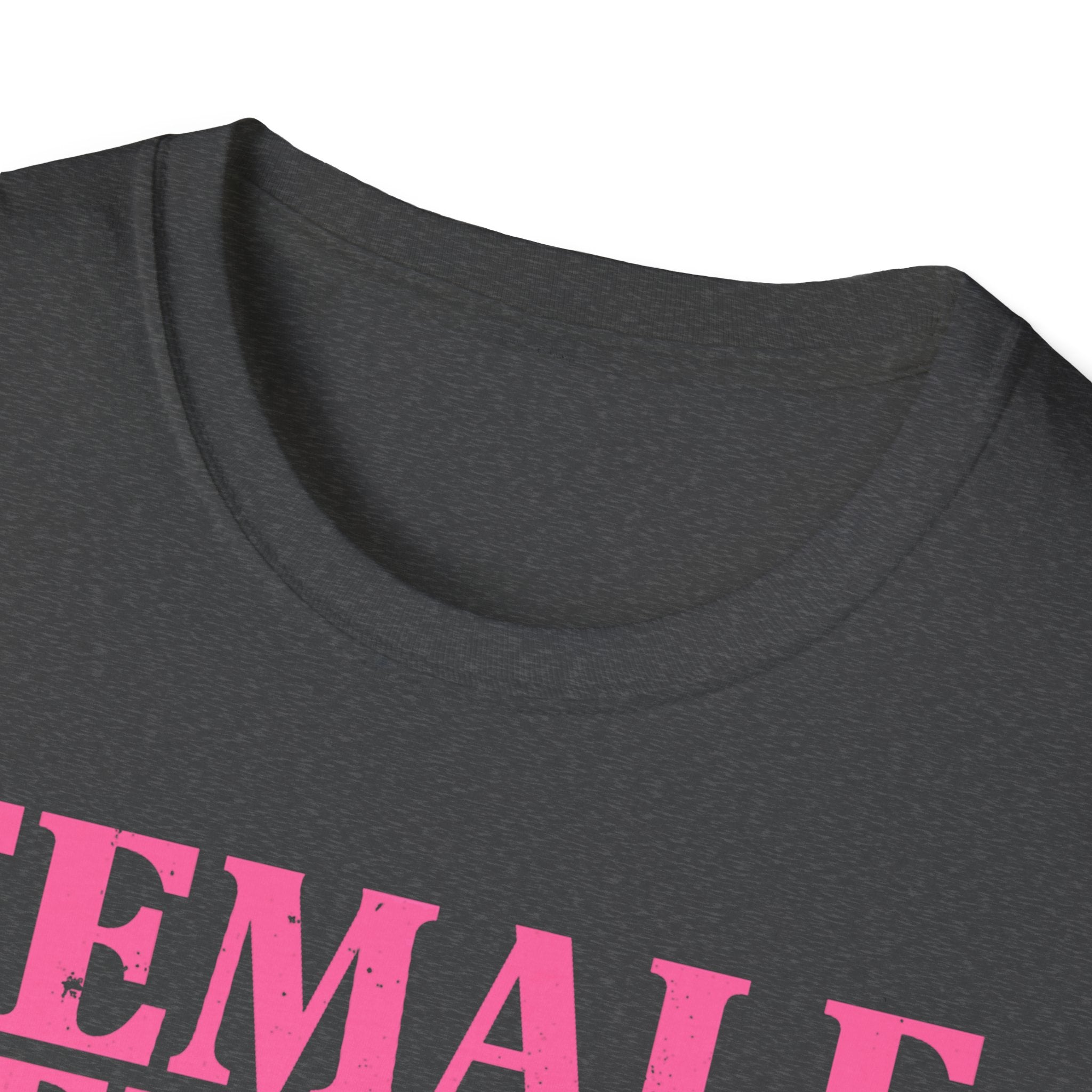 Female Veteran with Three Sides T-Shirt | American Flag, Pink Helmet, Military Pride