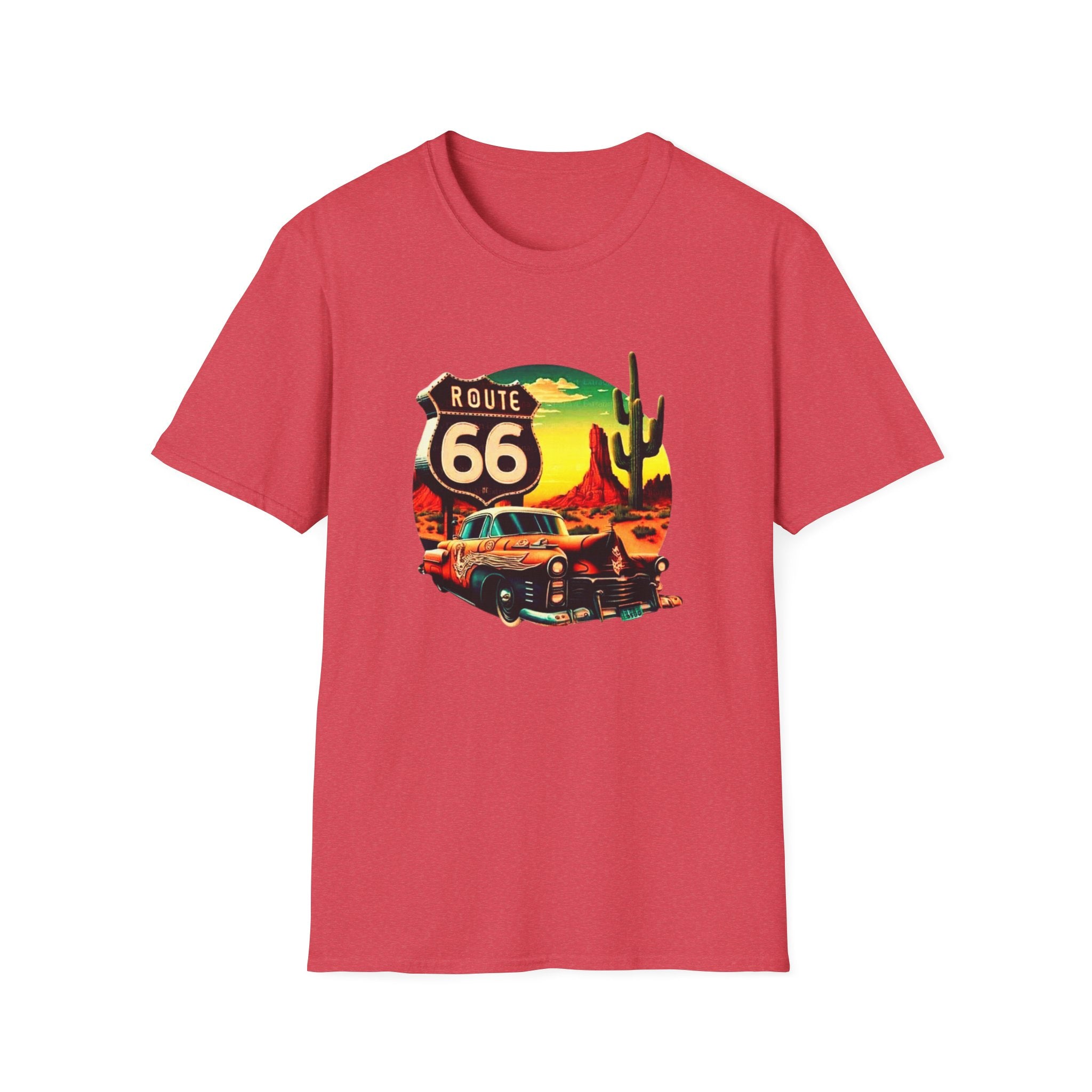 Route 66 Unisex Softstyle T-Shirt