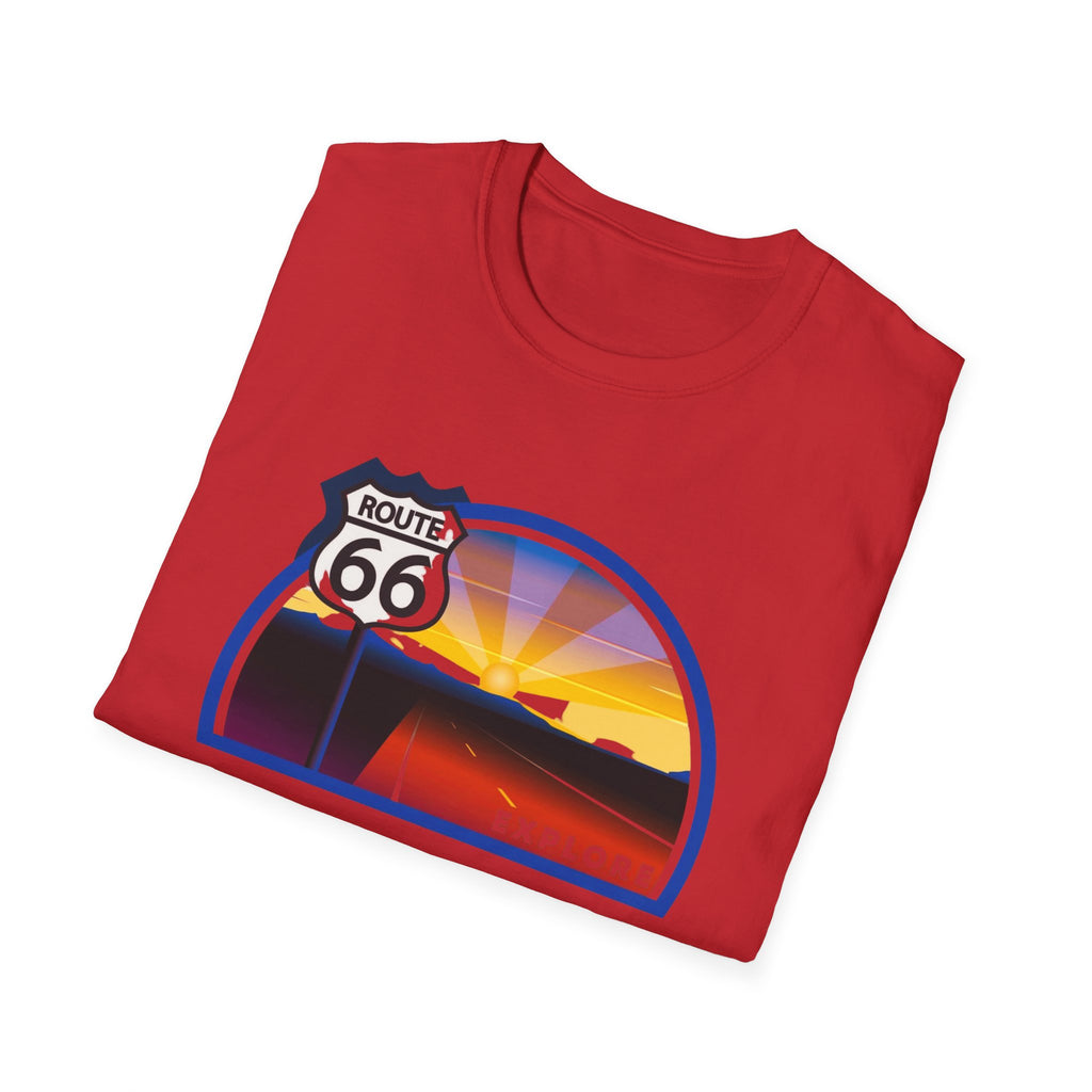 Route 66 City of Kingman Arizona Softstyle T-Shirt, Men Women Unisex Tee, Travel Souvenir Shirt, Vintage Road Trip Graphic Top, Retro