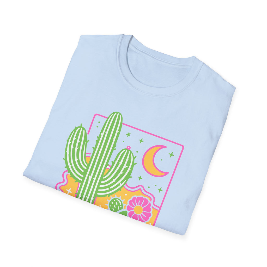 Sedona Arizona Cactus Graphic T-Shirt | Desert Floral Tee
