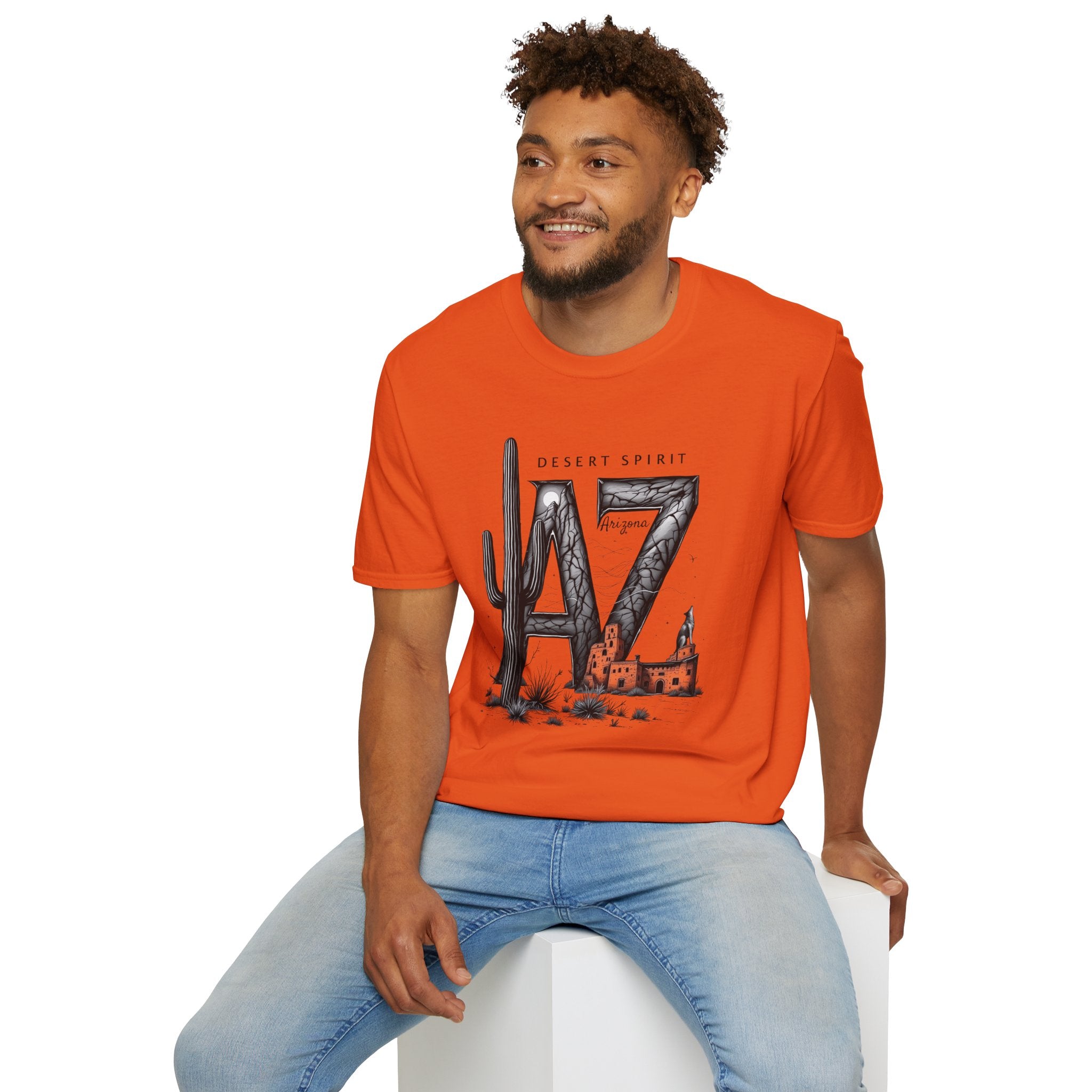 Arizona Desert Spirit T-Shirt | AZ Cactus Southwest Illustration