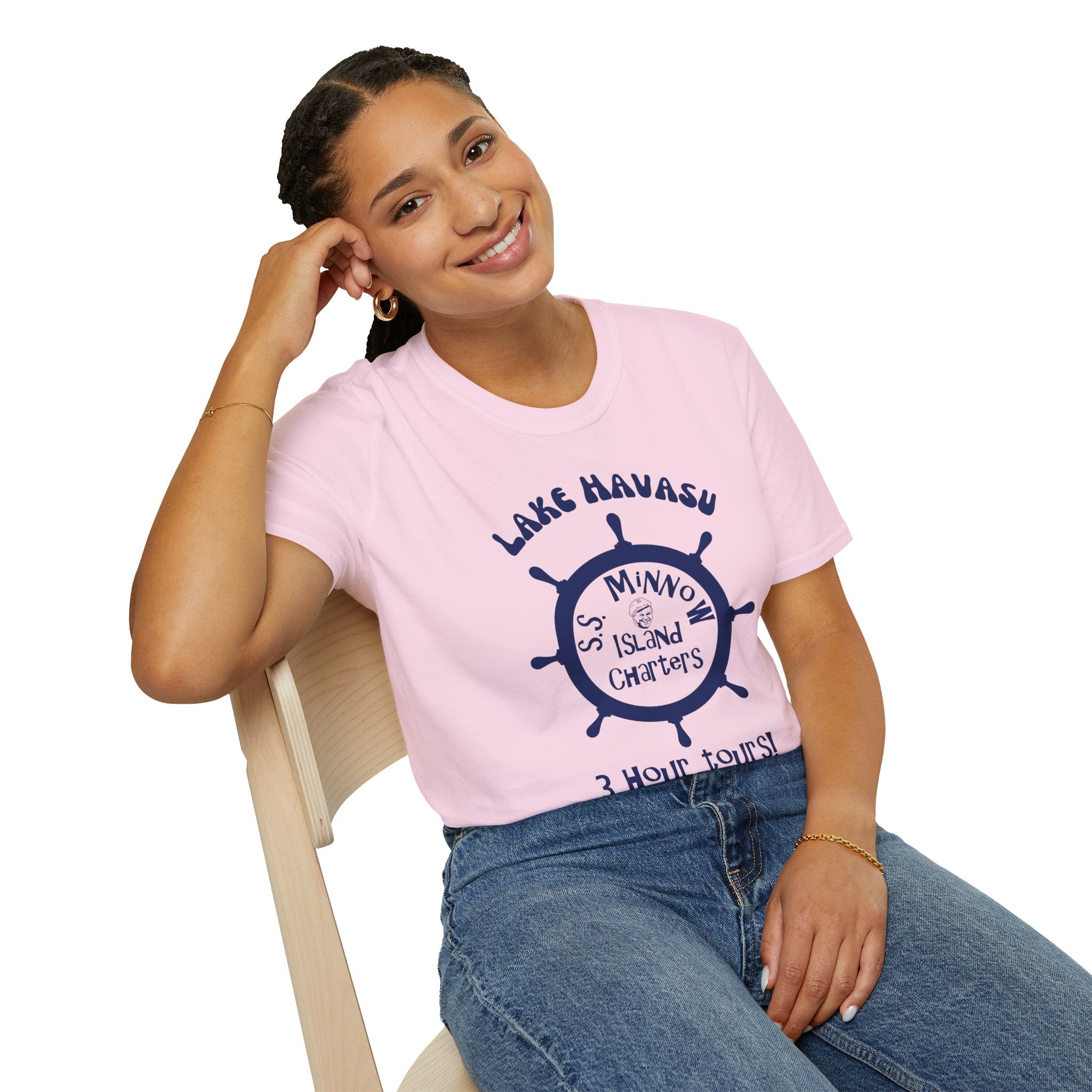 What It Could Happen lol ... Lake Havasu SS Minnow Island Charters T-Shirt | 3 Hour Tours