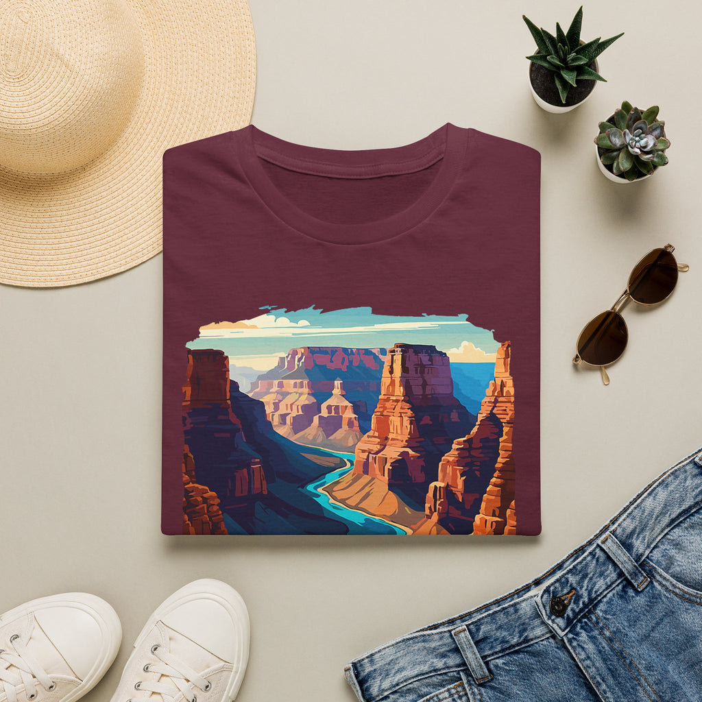 Grand Canyon National Park T-Shirt | Scenic Canyon Landscape
