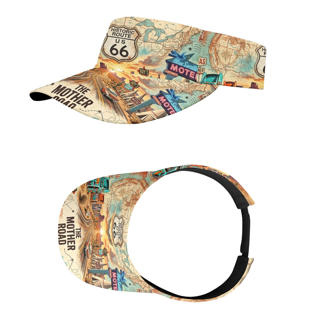 Route 66 All States Sports Visor New