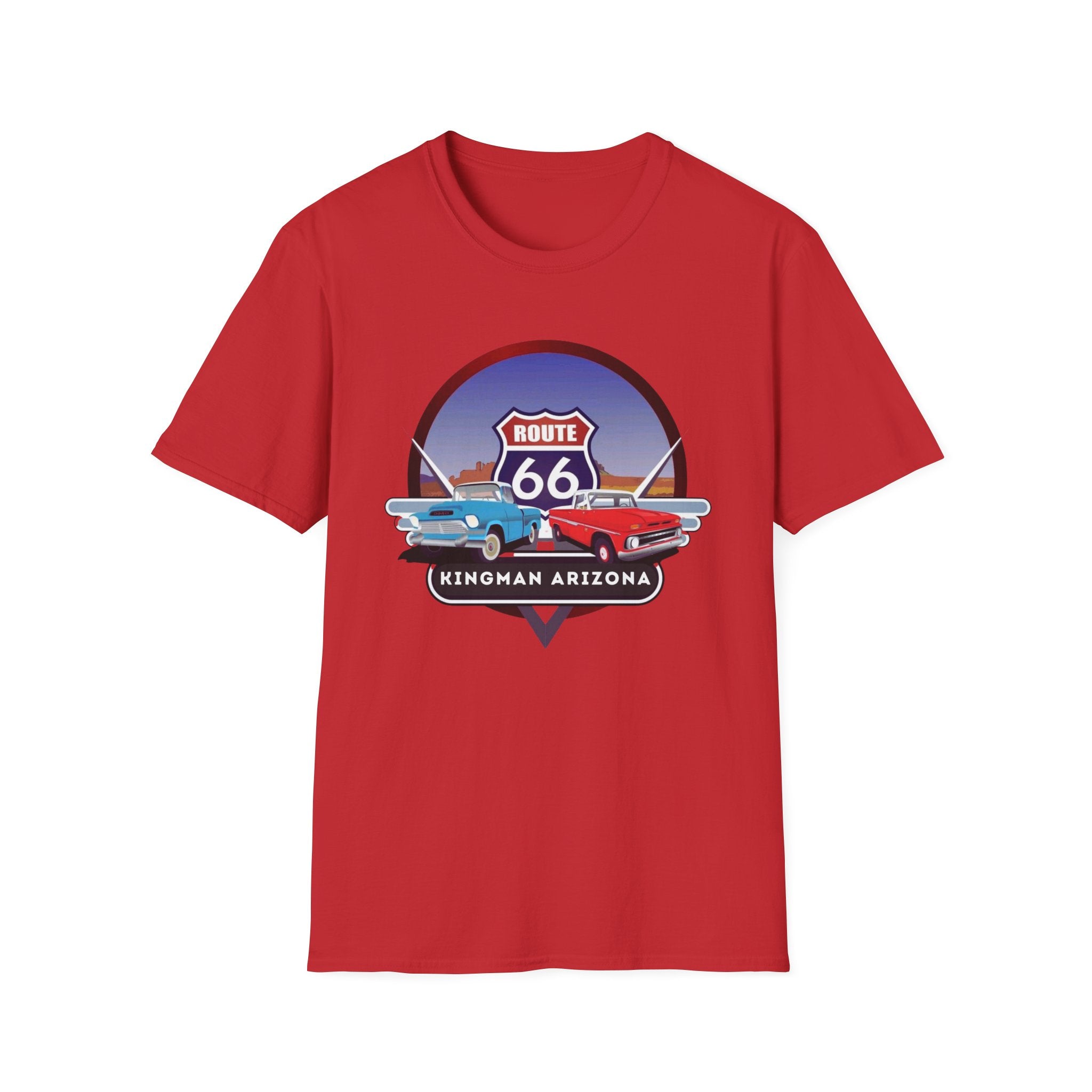 Route 66 Kingman Arizona Unisex Softstyle T-Shirt