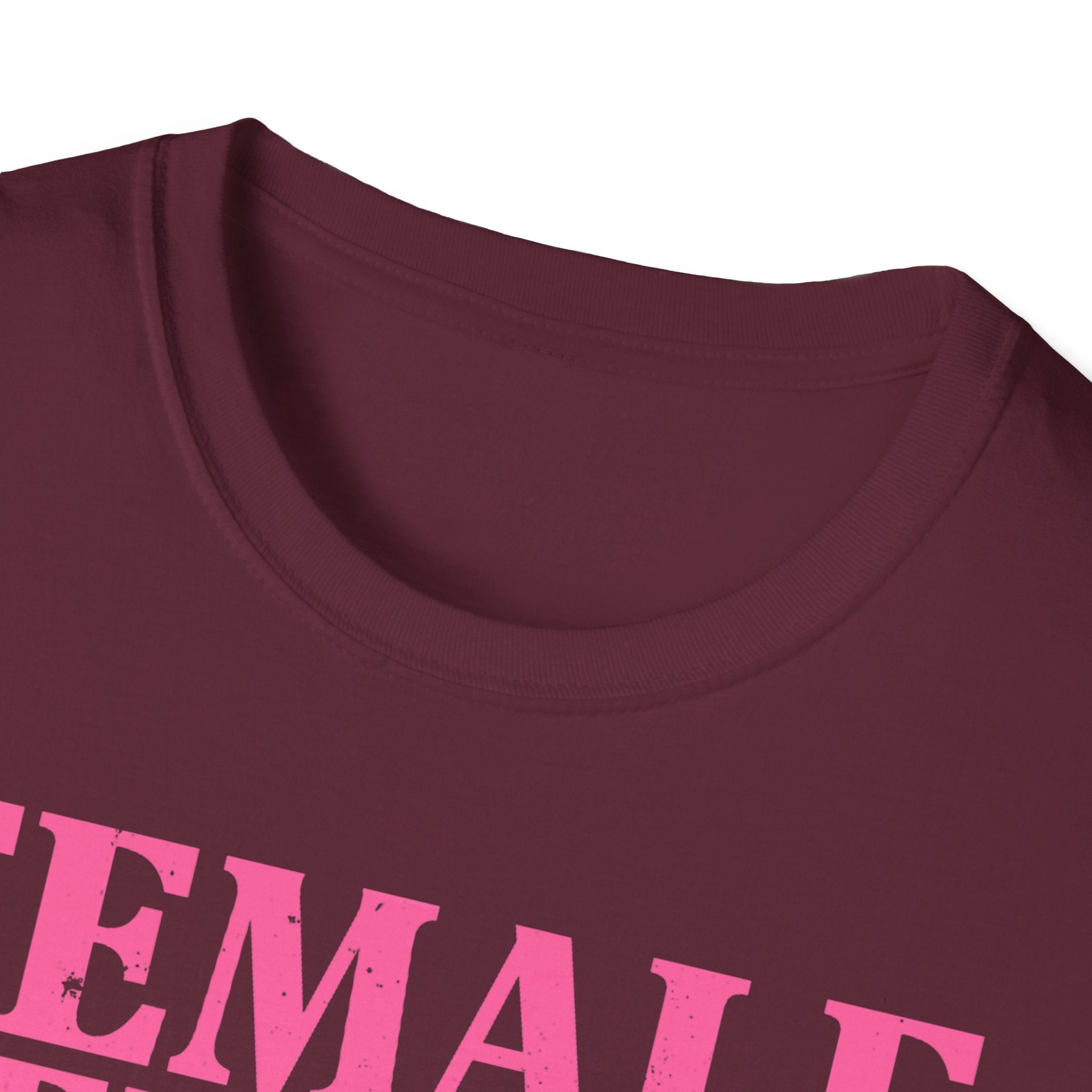 Female Veteran with Three Sides T-Shirt | American Flag, Pink Helmet, Military Pride