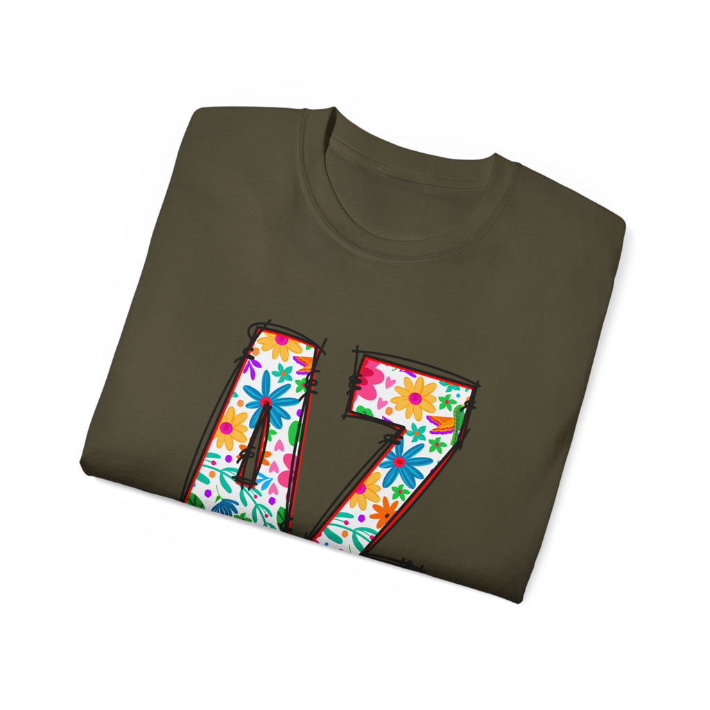 Floral AZ Tee - Mens and Womans Unisex Ultra Cotton Shirt, Perfect for AZ Pride, Summer Festivals, Casual Wear, Gifts for Him/Her