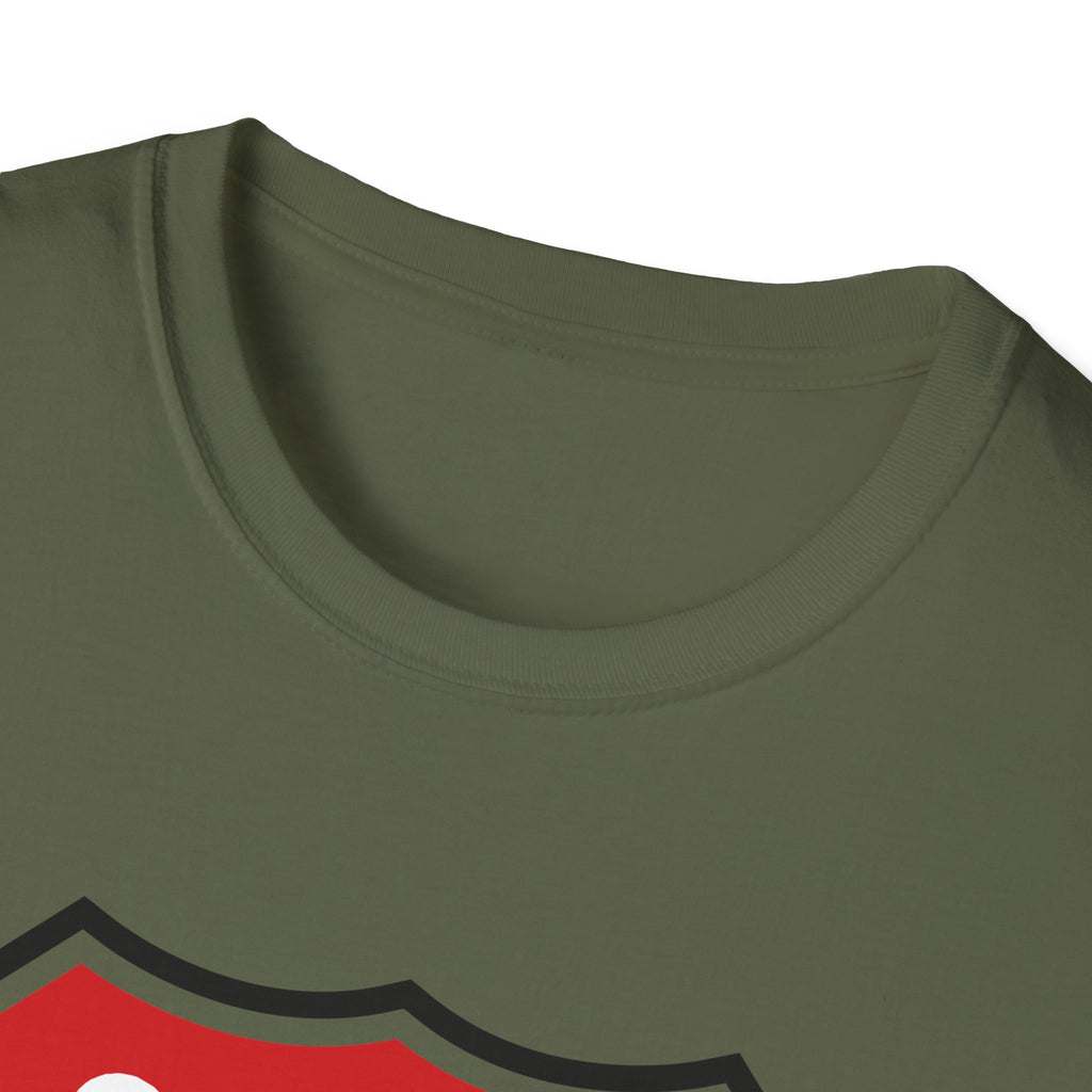 Oatman 66 Shield T-Shirt | Route 66 Roadtrip Sign Tee