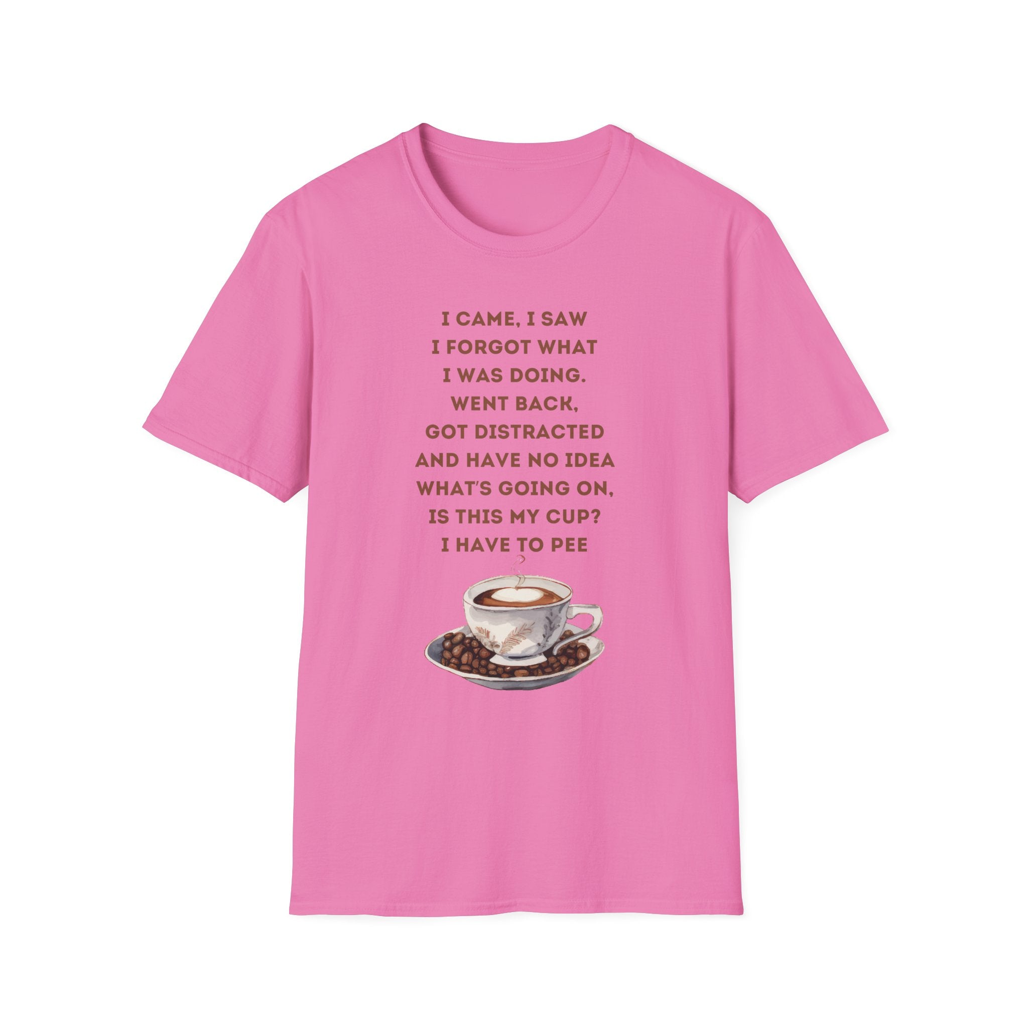 Funny Coffee Quote T-Shirt for Coffee Lovers, Humor Tee, Gift for Him/Her, Perfect for Birthdays, Housewarming, Casual Wear