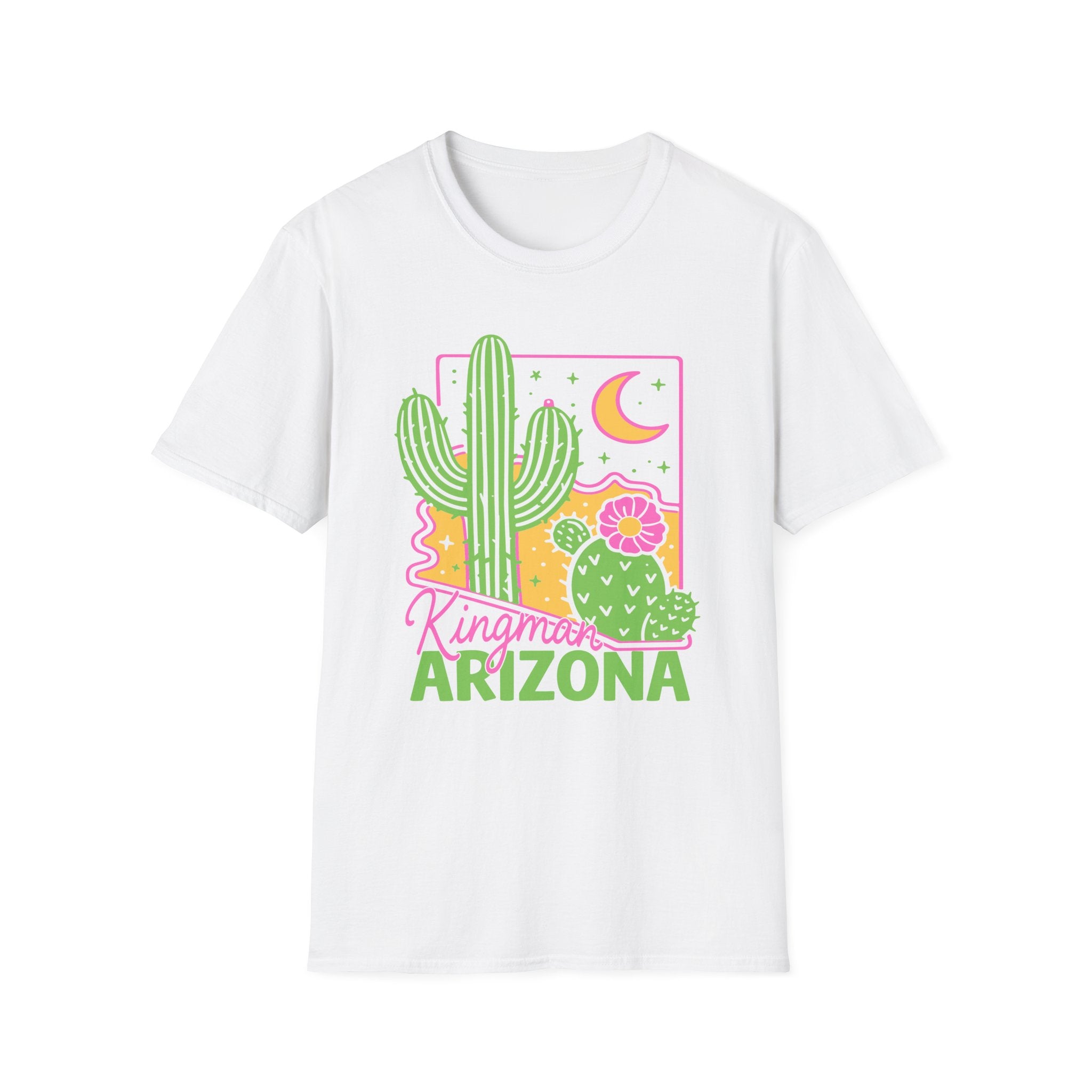 Kingman Arizona Cactus T-Shirt | Desert Saguaro Graphic Tee