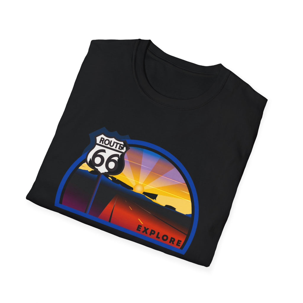 Route 66 City of Kingman Arizona Softstyle T-Shirt, Men Women Unisex Tee, Travel Souvenir Shirt, Vintage Road Trip Graphic Top, Retro