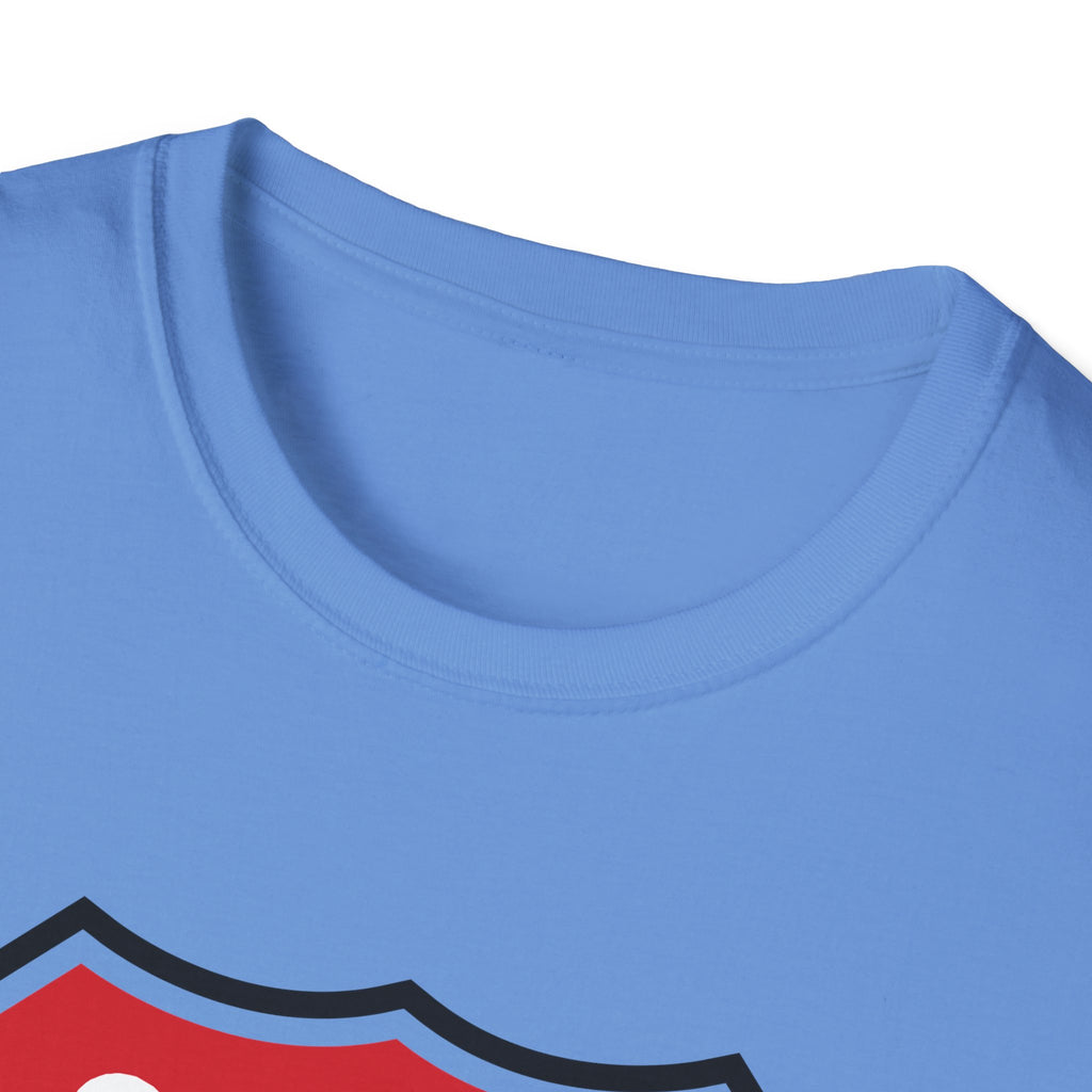 Oatman 66 Shield T-Shirt | Route 66 Roadtrip Sign Tee