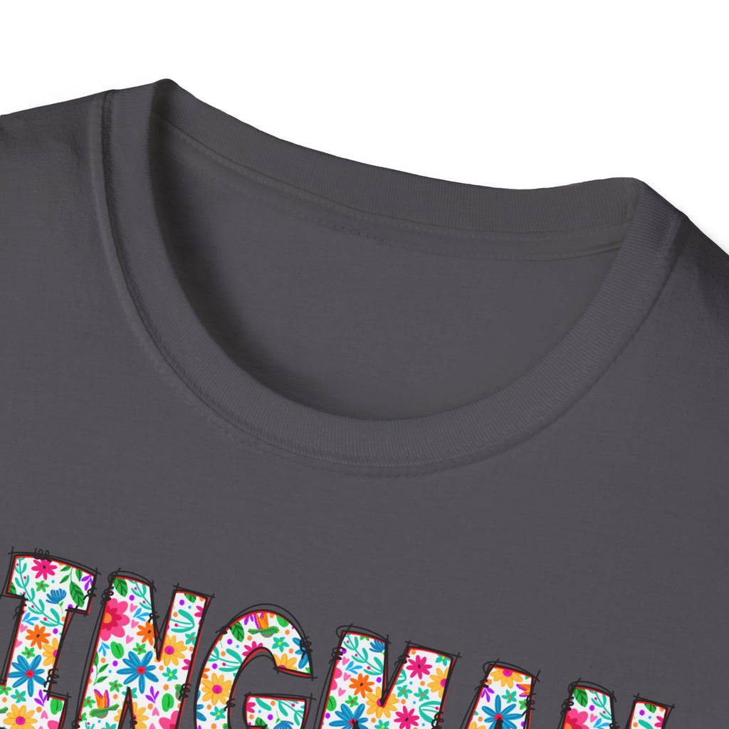Kingman Arizona Colorful Mens Womans Unisex T-Shirt, Casual Wear, Travel Souvenir, Gift for Nature Lovers, Vacation Tee