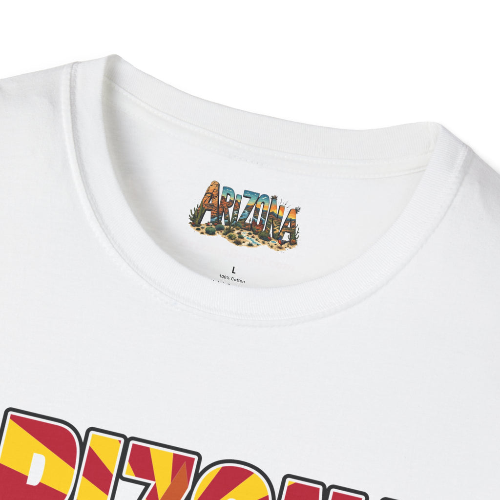 Arizona Vintage Graphic T-Shirt, Unisex Tee for Travel Lovers, Summer Fashion, Gift for Arizona State Fans, Retro Aesthetic Shirt
