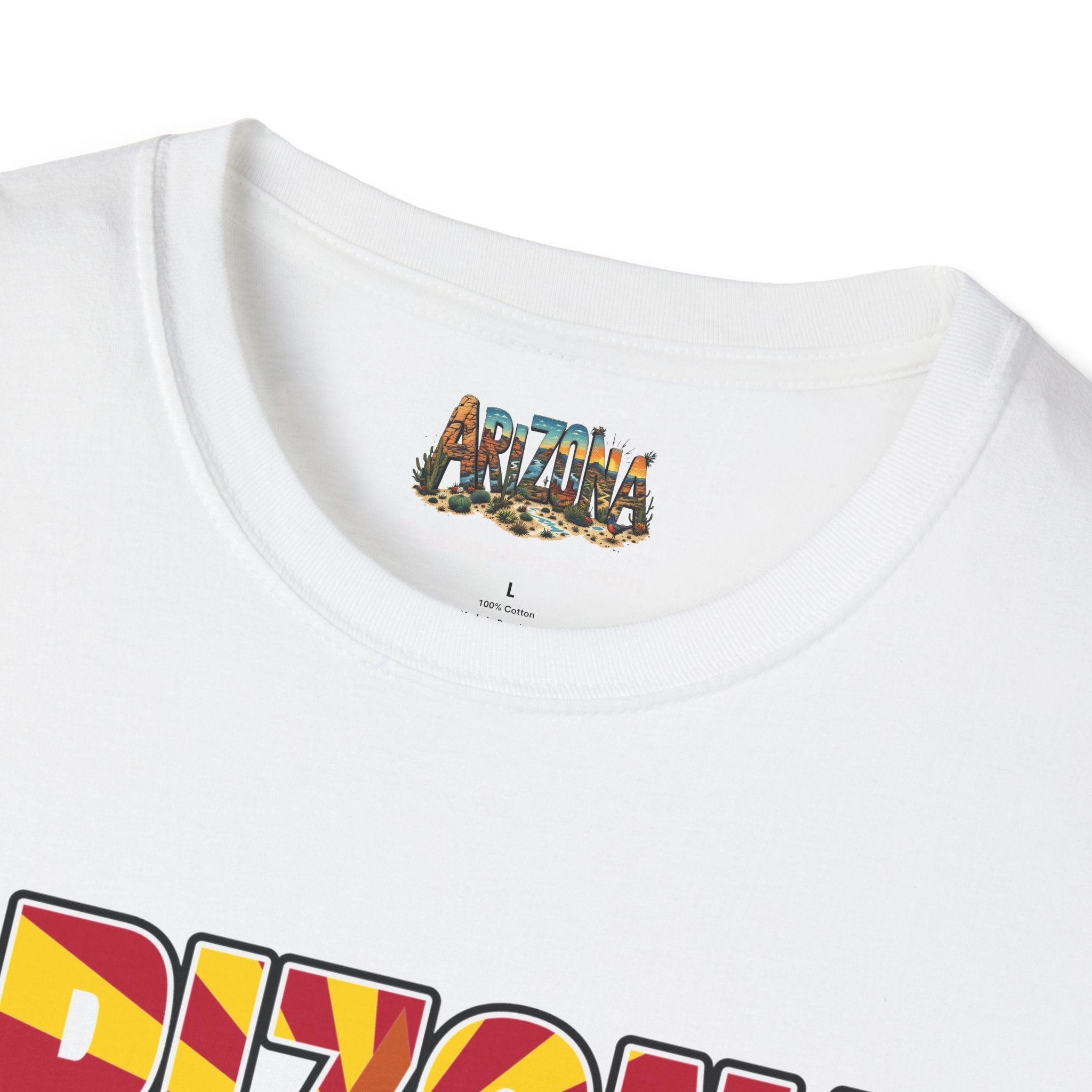 Arizona Vintage Graphic T-Shirt, Unisex Tee for Travel Lovers, Summer Fashion, Gift for Arizona State Fans, Retro Aesthetic Shirt