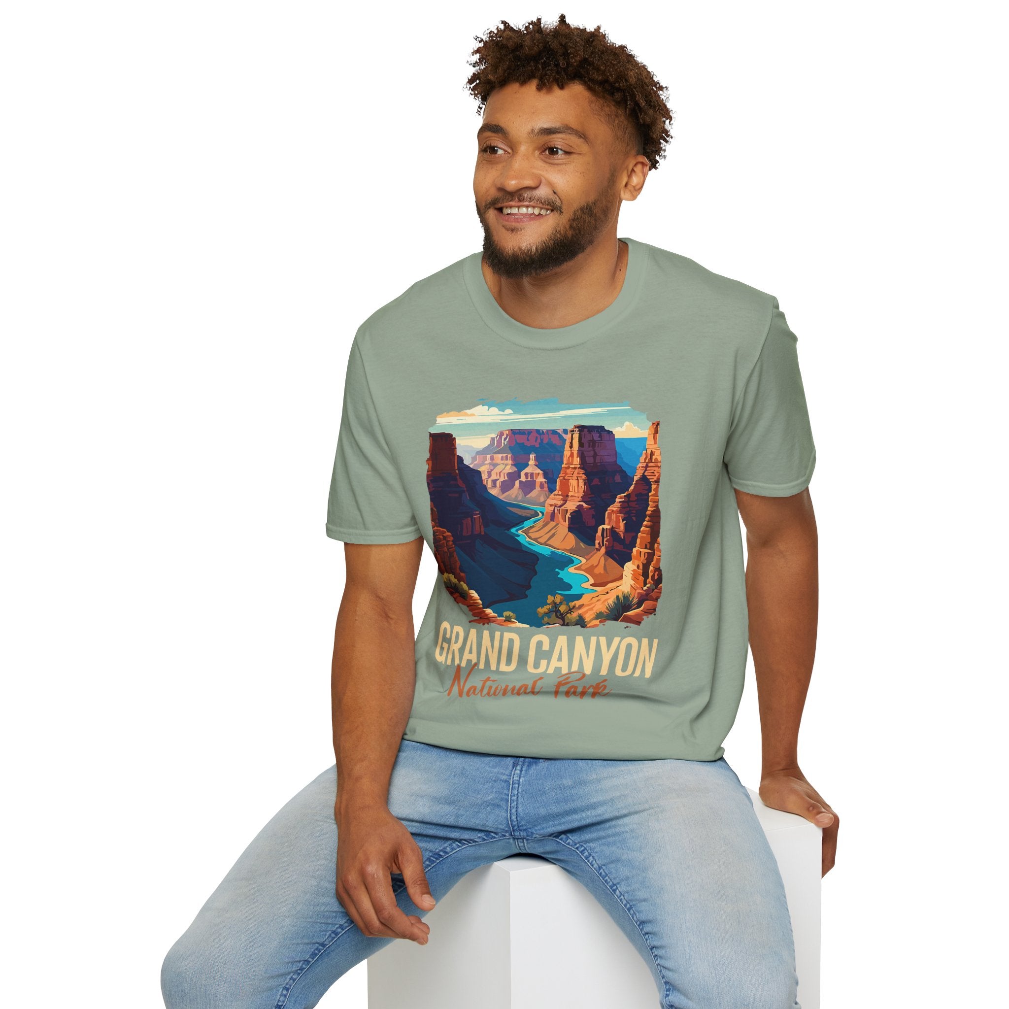 Grand Canyon National Park T-Shirt | Scenic Canyon Landscape