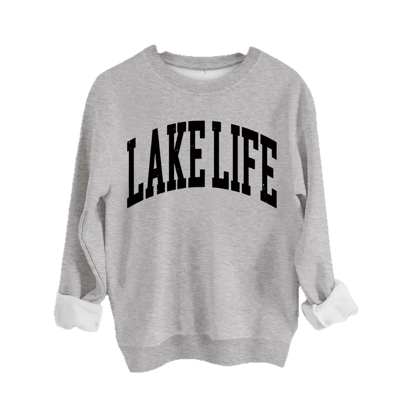 Lake Life Printed Long Sleeve Hoodie