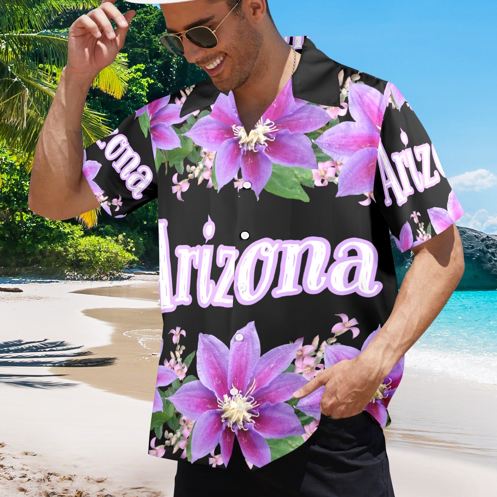 Men's All Over Print Arizona Shirt Made In USA