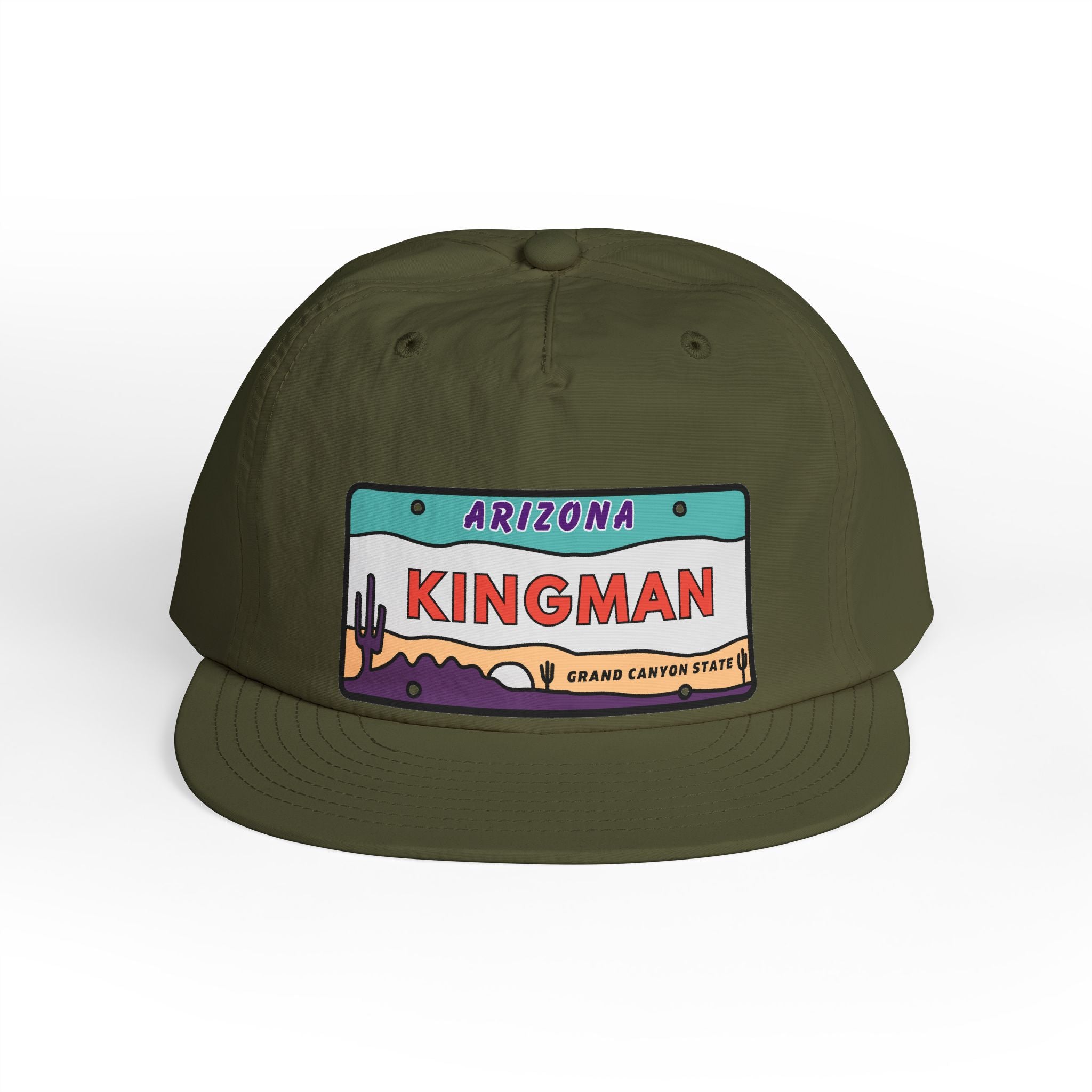 Kingman Arizona License Plate Dessert Cap