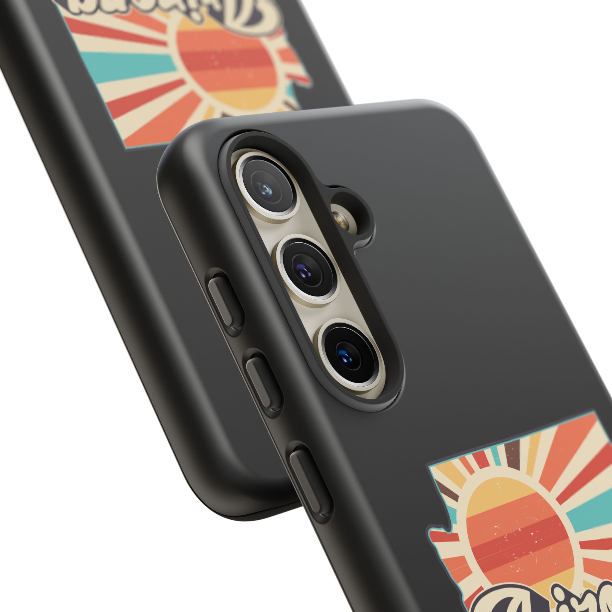 Arizona State Outline Retro Sunset Phone Case | AZ Tough Case