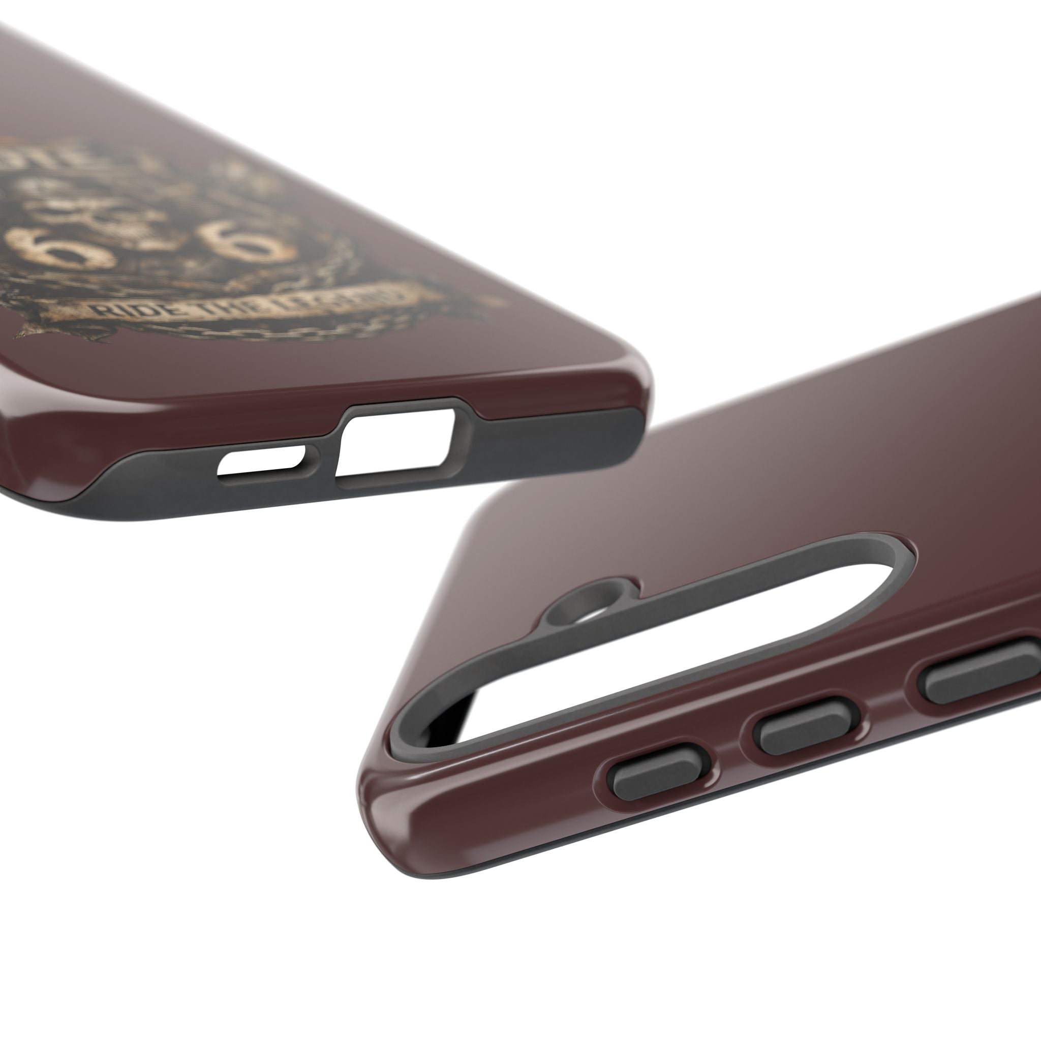 Route 66 Skull Helmet phone case | Motorcycle emblem, Ride the Legend