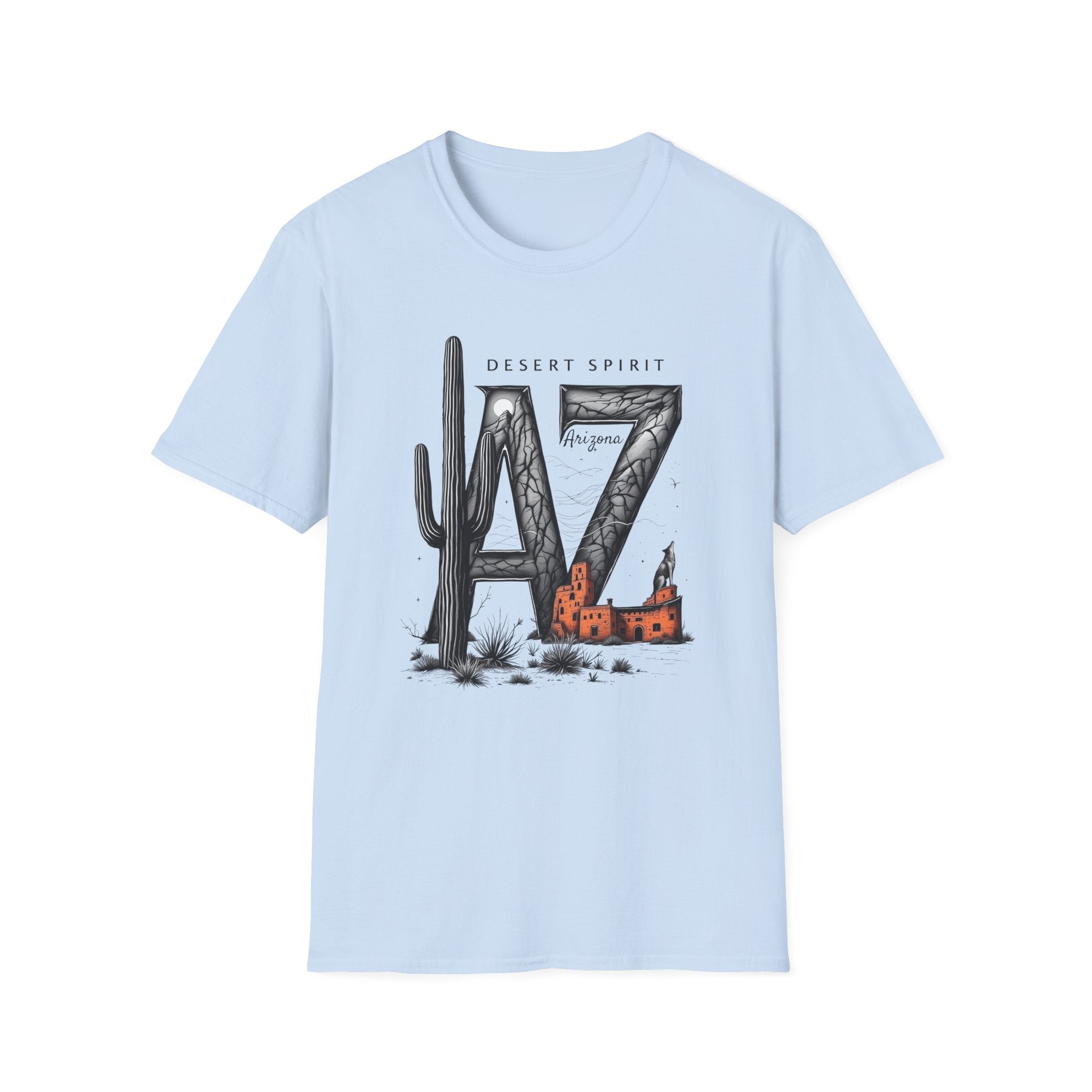 Arizona Desert Spirit T-Shirt | AZ Cactus Southwest Illustration