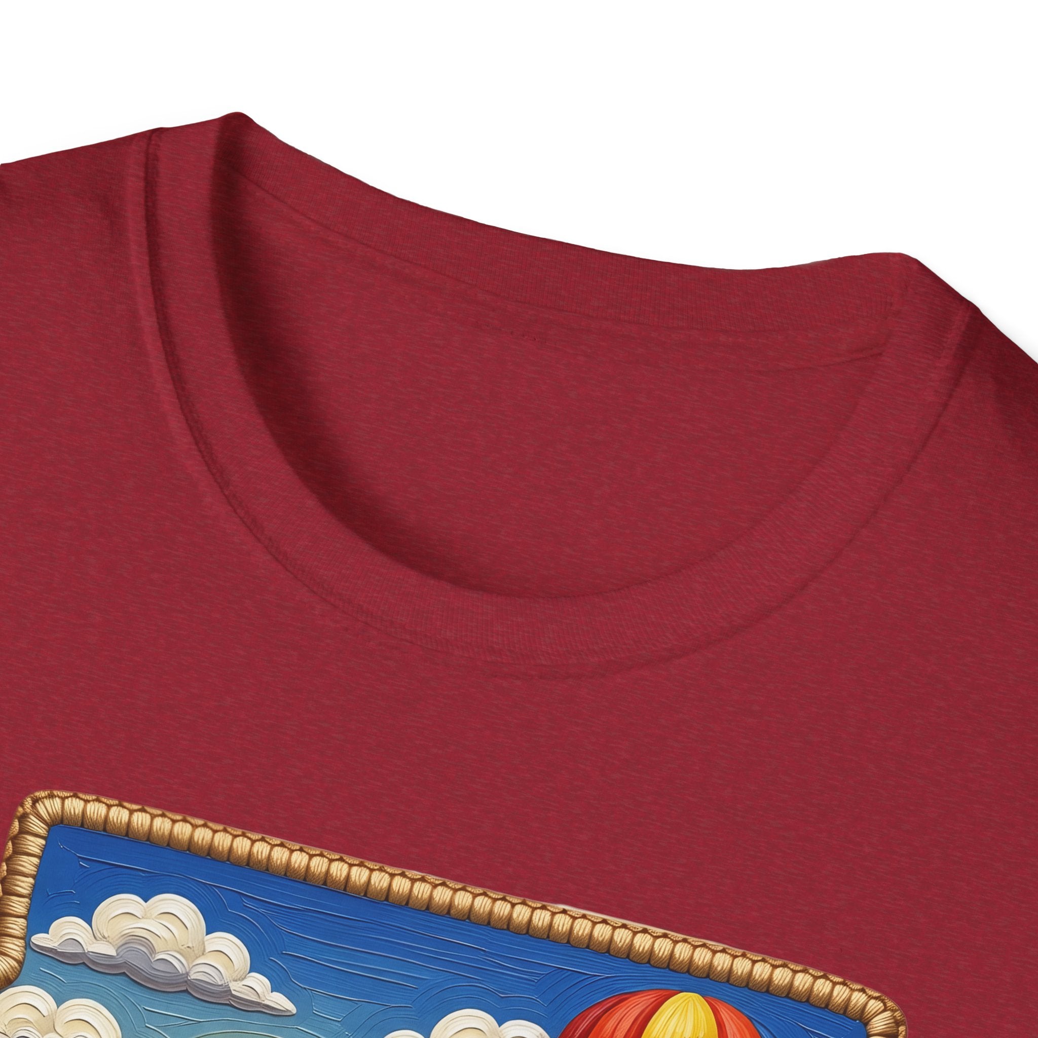 Arizona Route 66 Desert Road T-Shirt | Hot Air Balloon Southwestern Scene