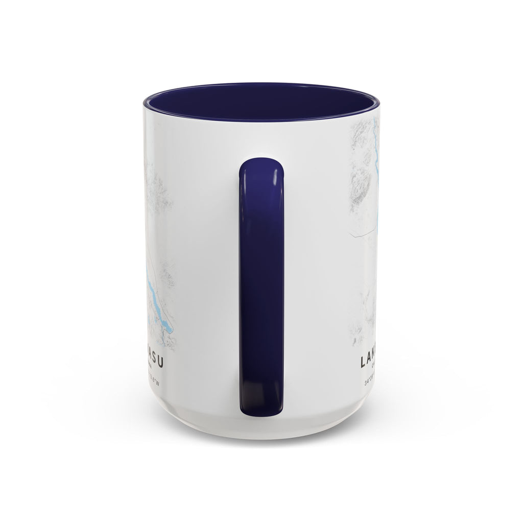 Lake Havasu map Accent Coffee Mug | 11oz 15oz