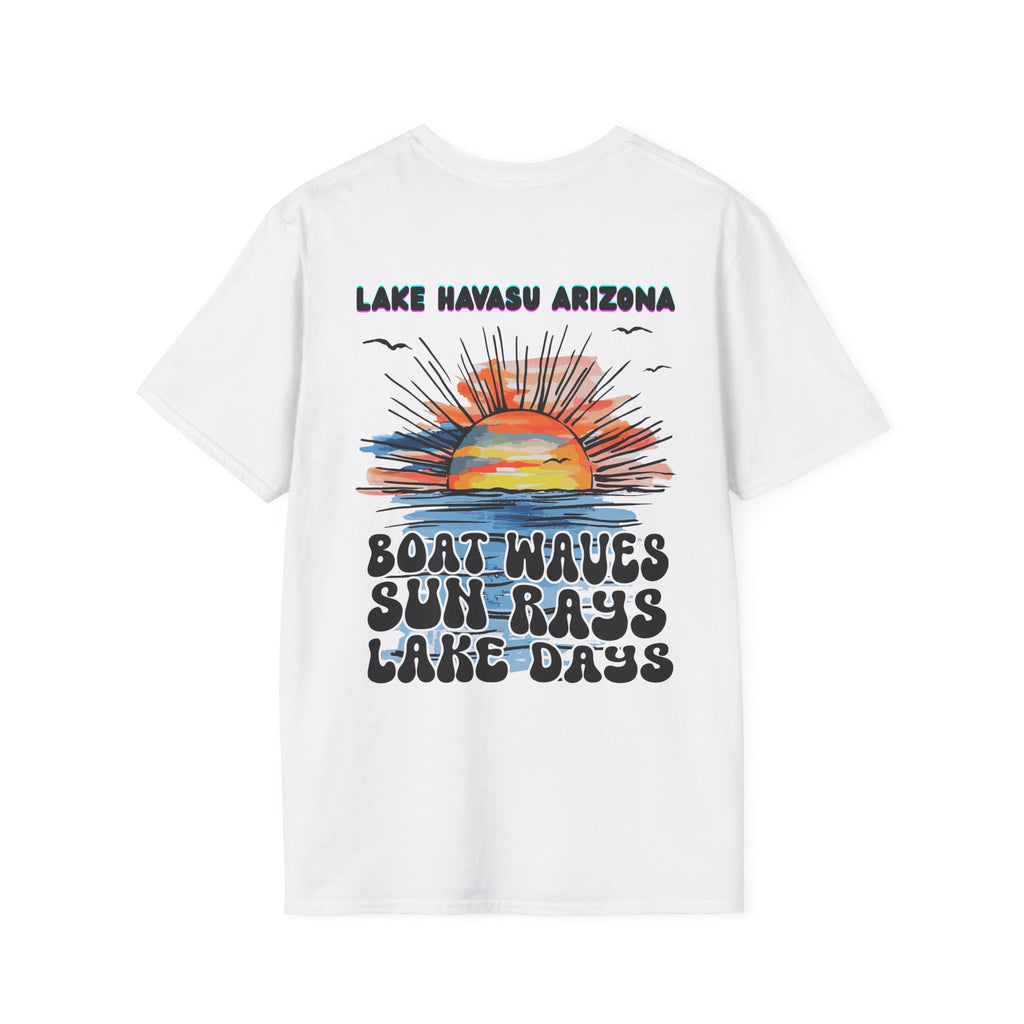 Lake Havasu Arizona Lake Days T-Shirt | Summer Vibes | Mens Womans Apparel | Boat Life | Vacation Wear | Travel Tee  Outdoor Adventure Shirt