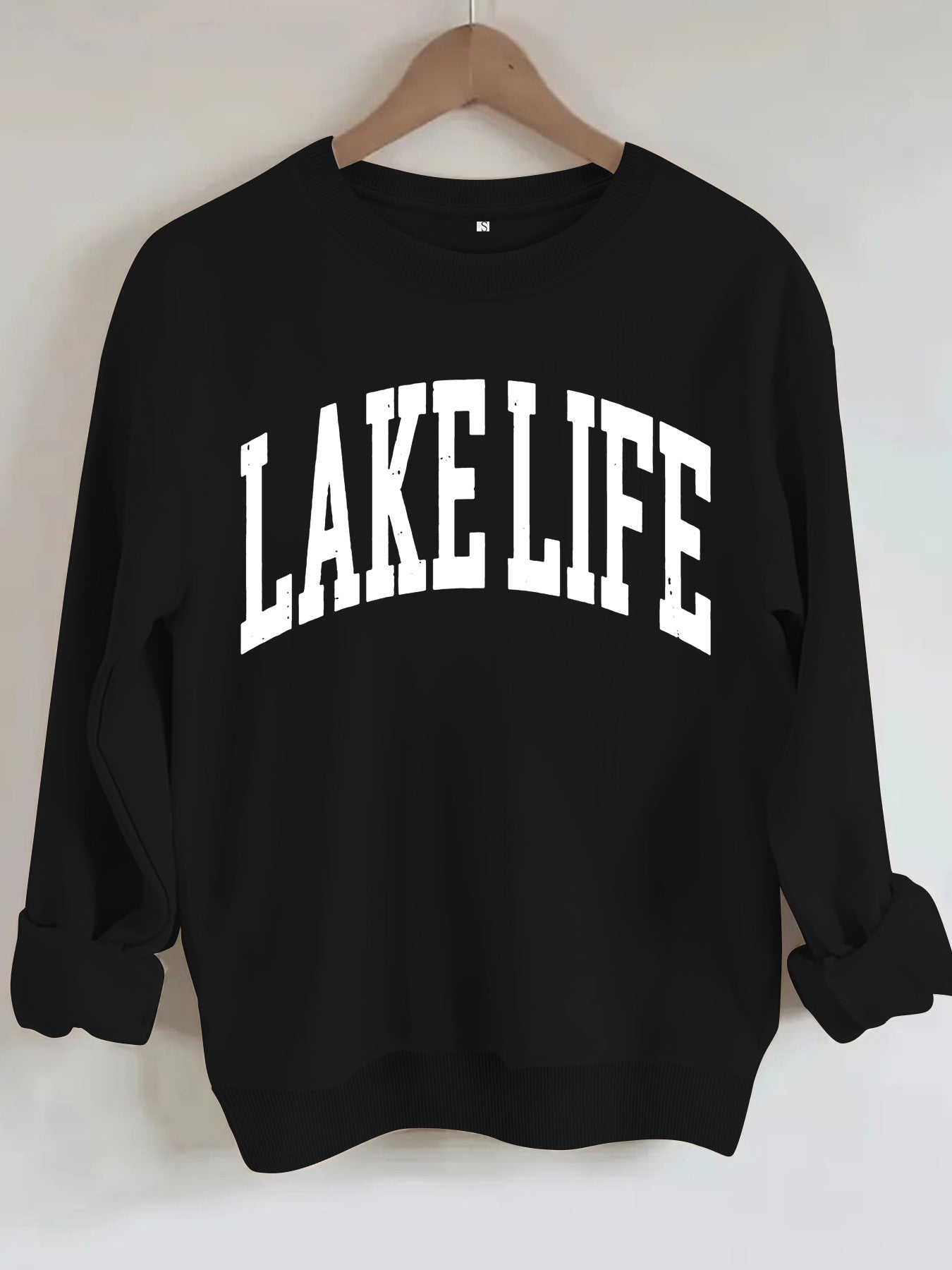Lake Life Printed Long Sleeve Hoodie