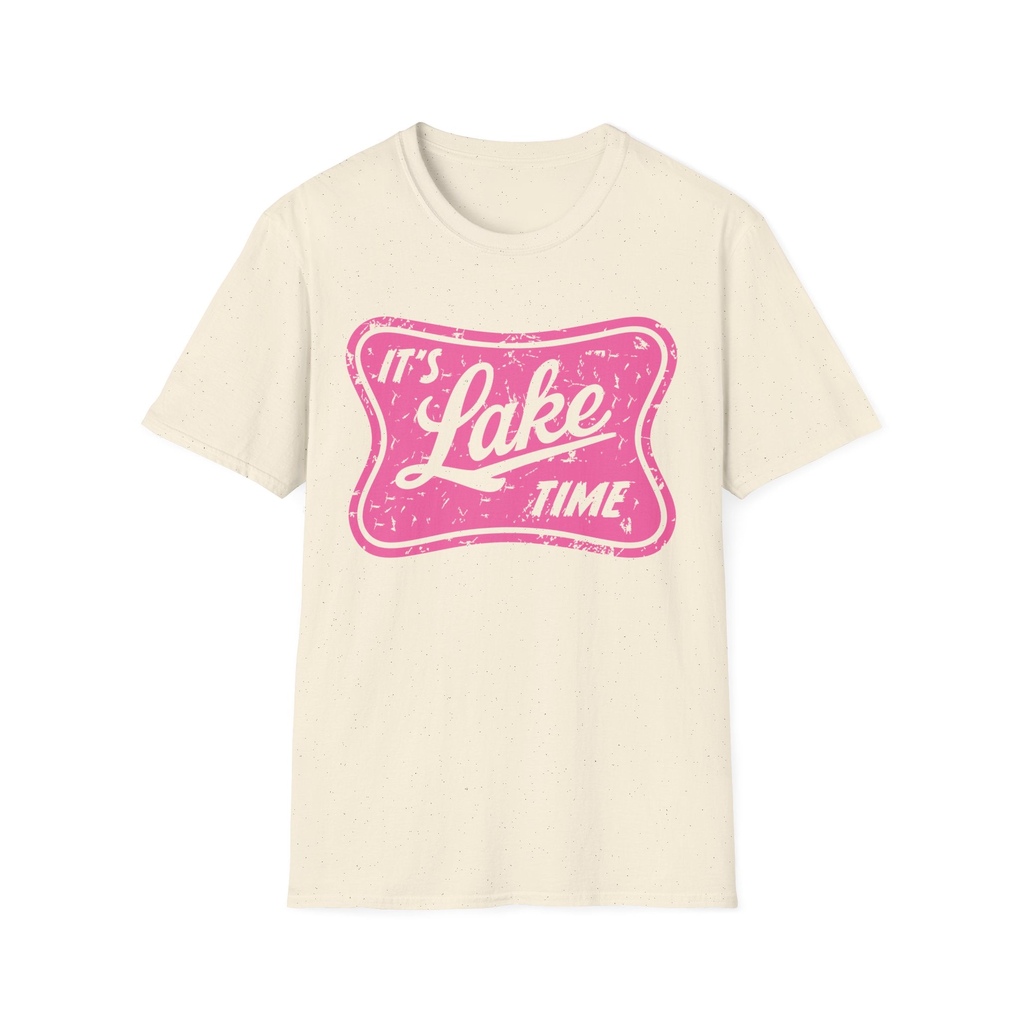 Lake Life Graphic Tee | Its Lake Time T-Shirt, Unisex Softstyle Tee, Womans Girls Teens, Summer Outdoor Tee, Lake Lover Gift
