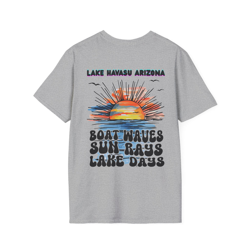Lake Havasu Arizona Lake Days T-Shirt | Summer Vibes | Mens Womans Apparel | Boat Life | Vacation Wear | Travel Tee  Outdoor Adventure Shirt