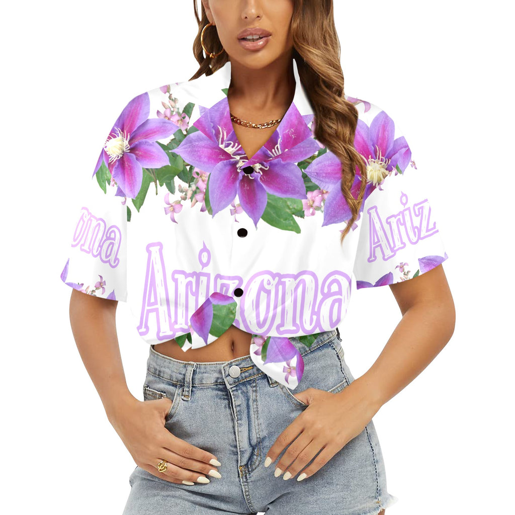 Women's All Over Print Arizona Shirt Made in USA