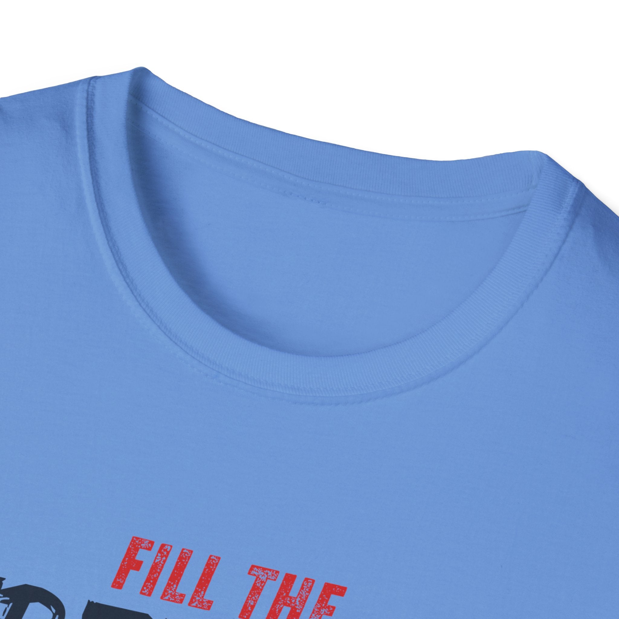 Fill the Freedom Vintage Car T-Shirt | American Flag Wings Chicago to Santa Monica