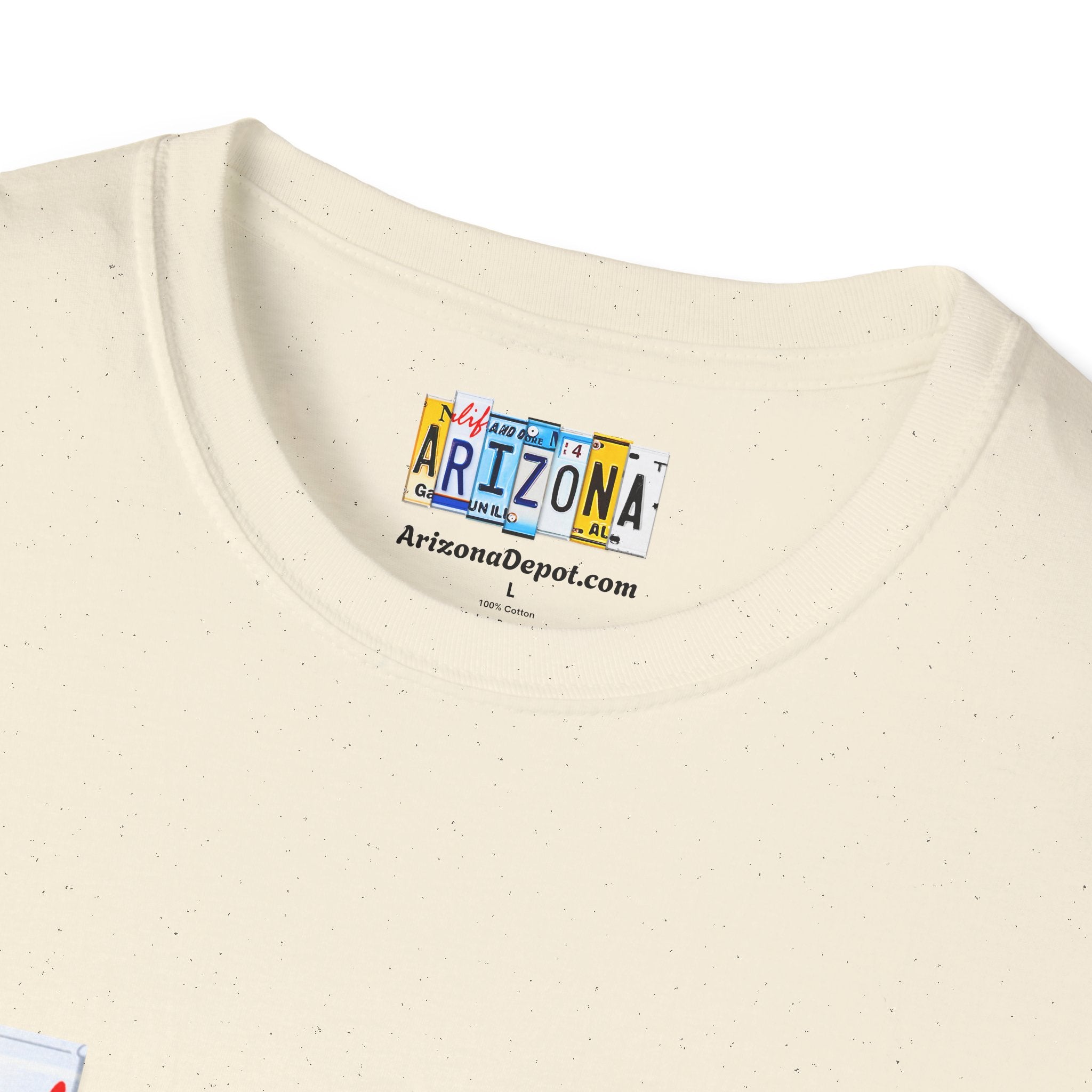 Arizona License Plate Collage T-Shirt | State Graphic Tee